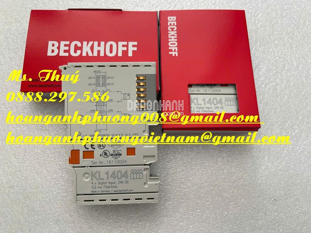 Hàng nhập giá tốt - Mô đun Beckhoff KL1404 chính hãng