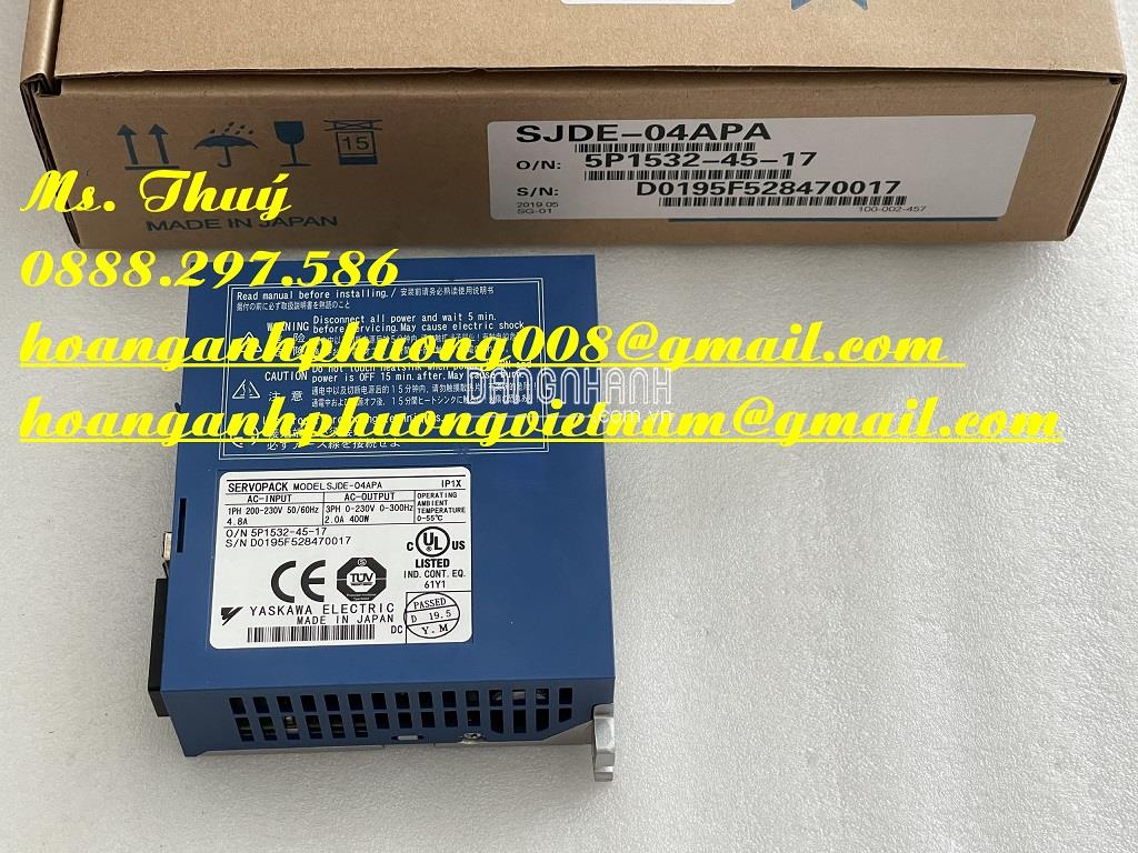 Yaskawa SJDE--04APA - Chuyên bộ điều khiển Servo - Toàn quốc