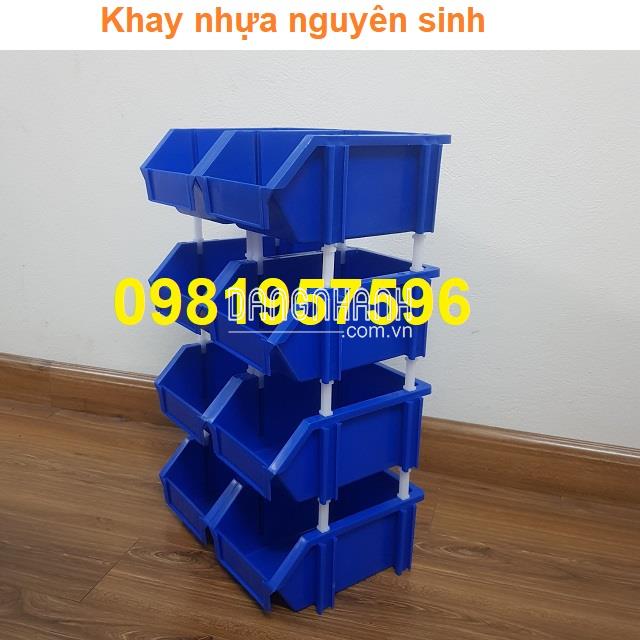 Khay nhựa nguyên sinh, khay đựng linh kiện phụ tùng, ốc vít