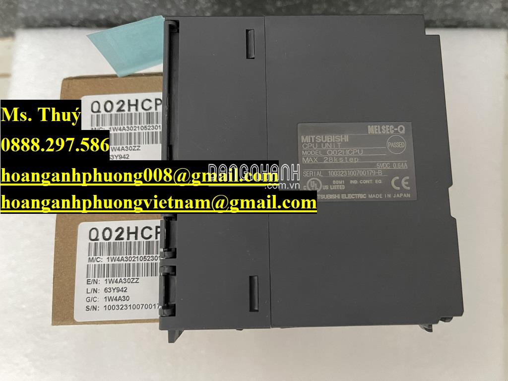 Module Q02HCPU Mitsubishi mới 100% - BH 12 tháng chính hãng