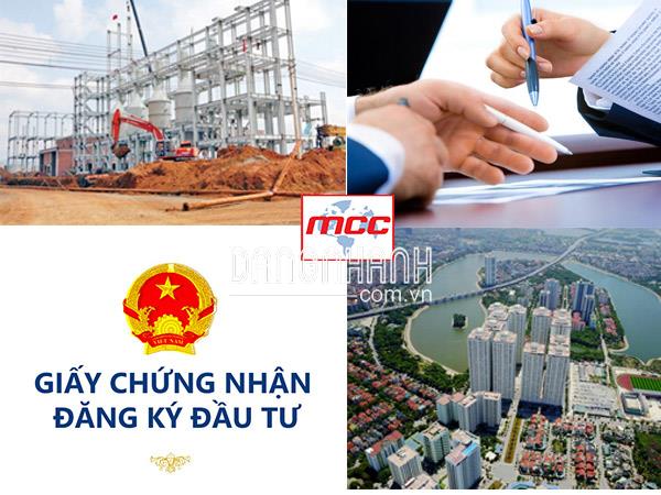 Tư vấn xin giấy phép đầu tư của Minh MCC.Group 