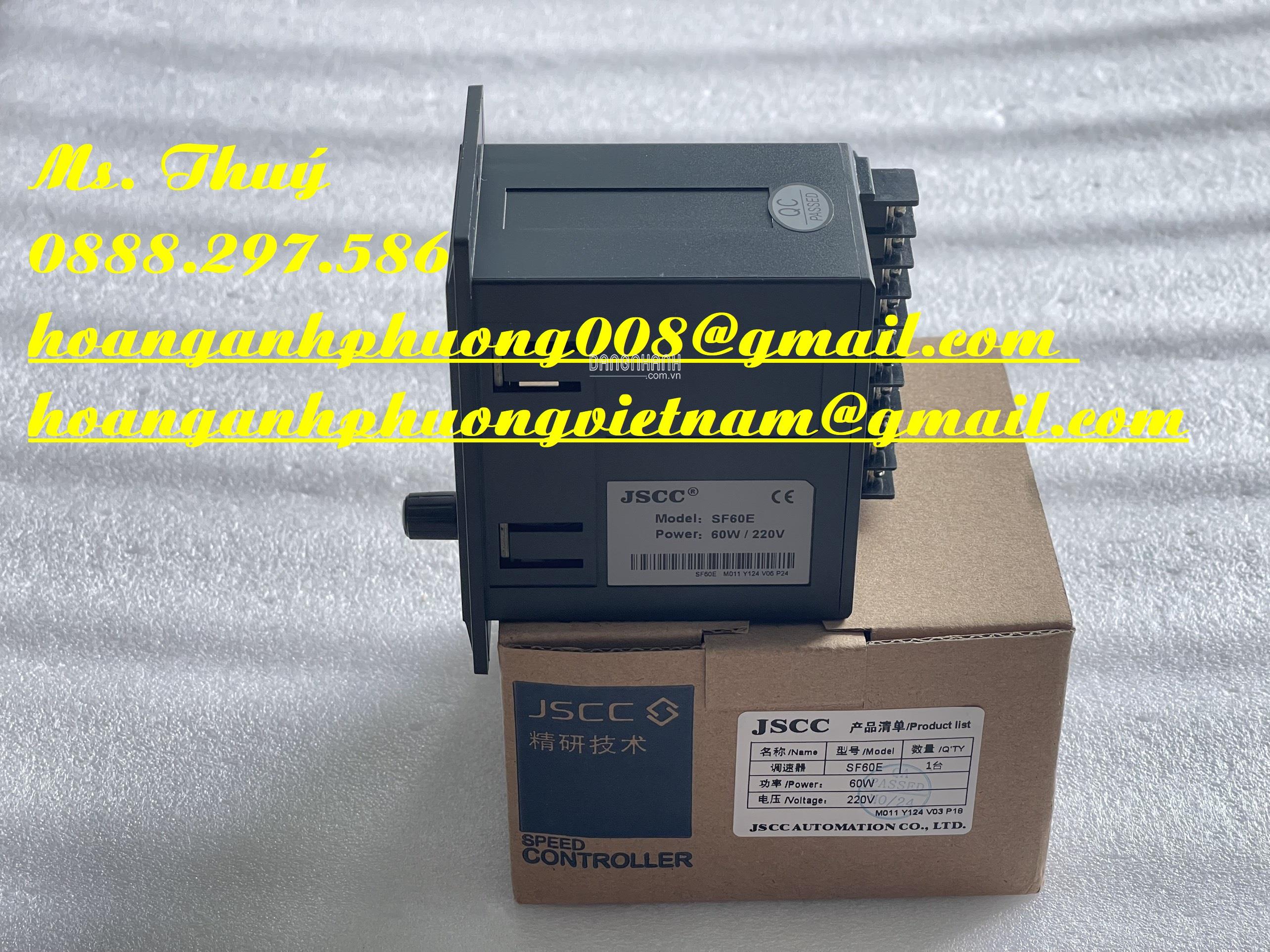 JSCC SF60E - Bộ điều khiển tốc độ mới 100% - Chính hãng