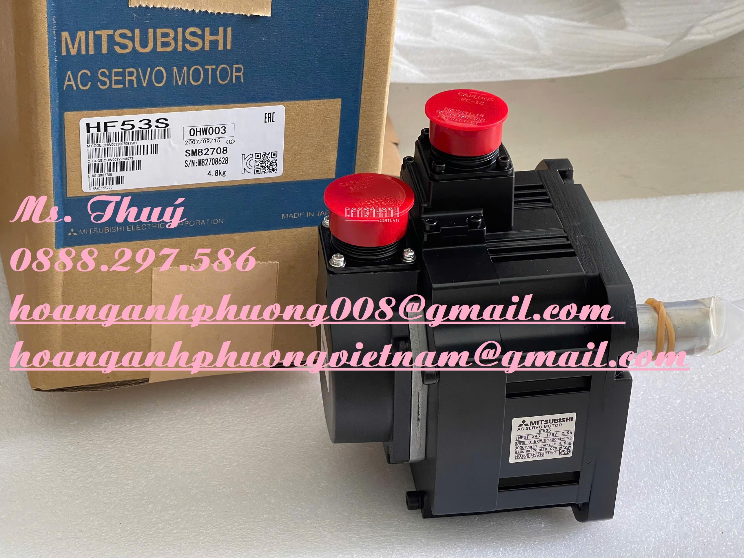 AC servo motor - HF53S - Mitsubishi New 100% - Hoàng Anh Phương