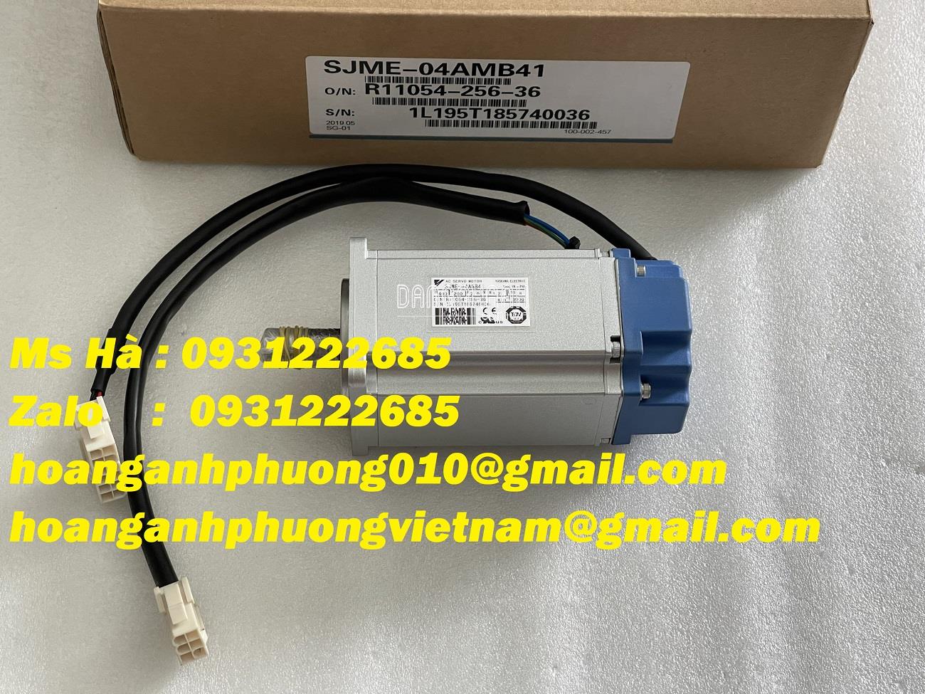 Yaskawa - Động cơ AC SJME-04AMB41 - dùng trong Điện Công Nghiệp 