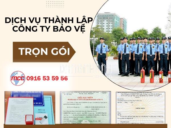 Chuyên thành lập công ty bảo vệ Đồng Nai