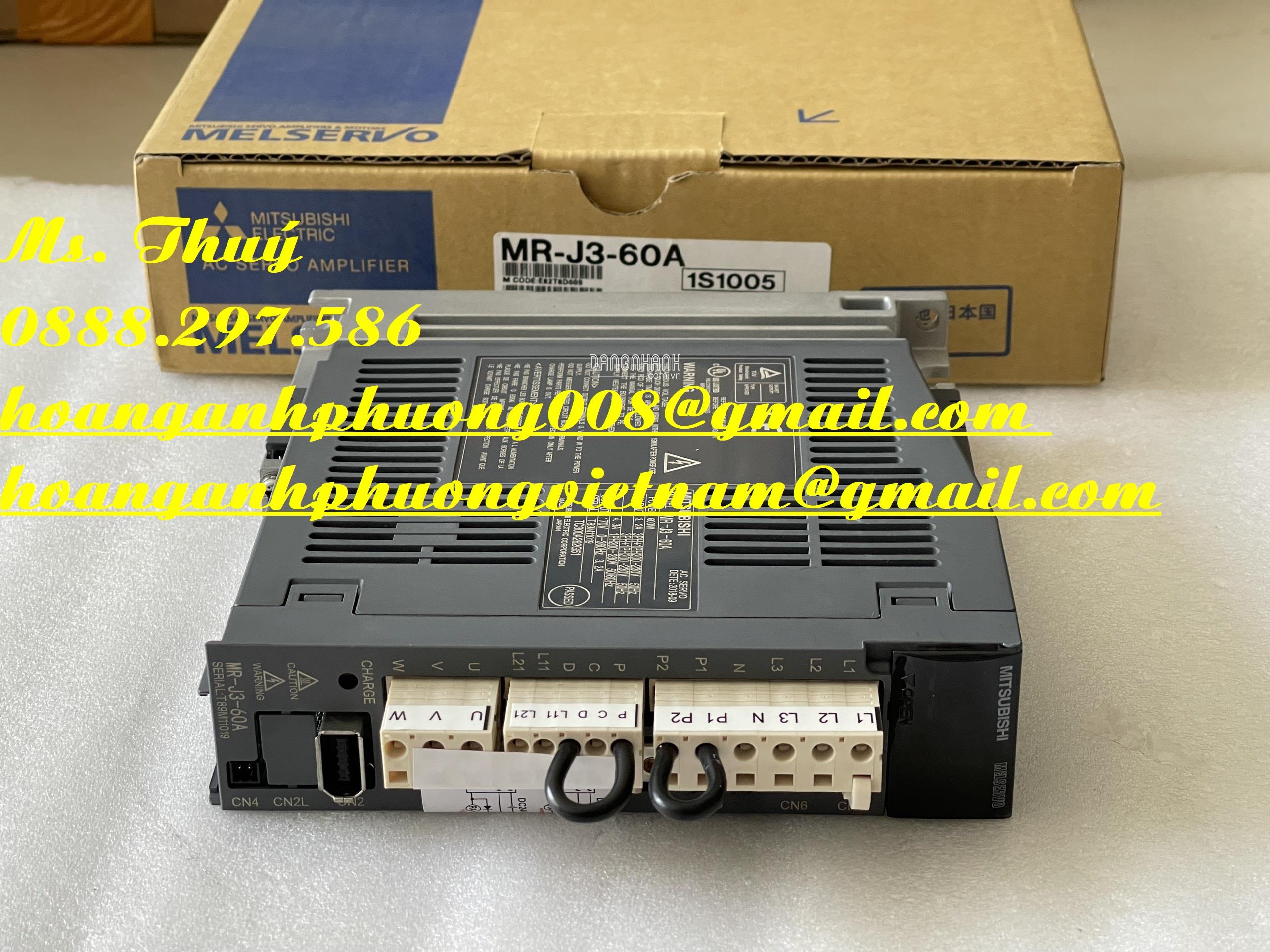  Chính hãng Japan - Bộ điều khiển MR-J3-60A Mitsubishi