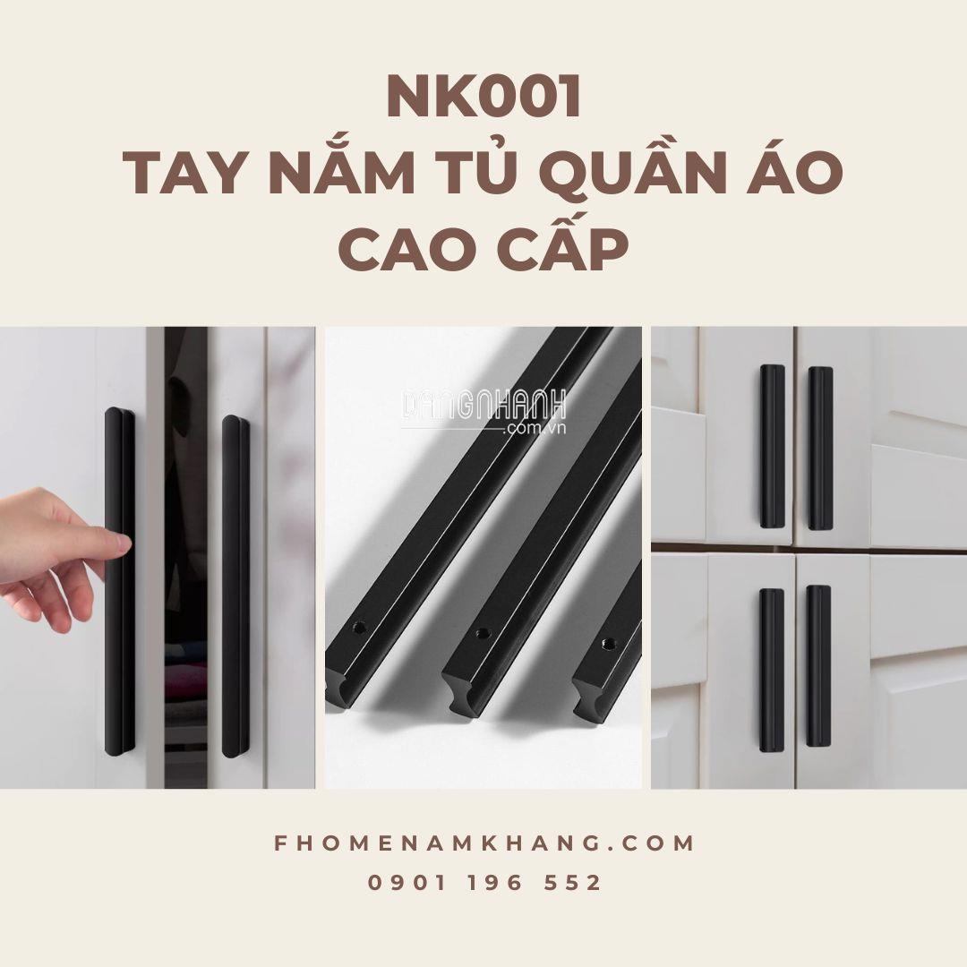 Tay nắm tủ quần áo cao cấp NK001 | Zalo 0901 196 552