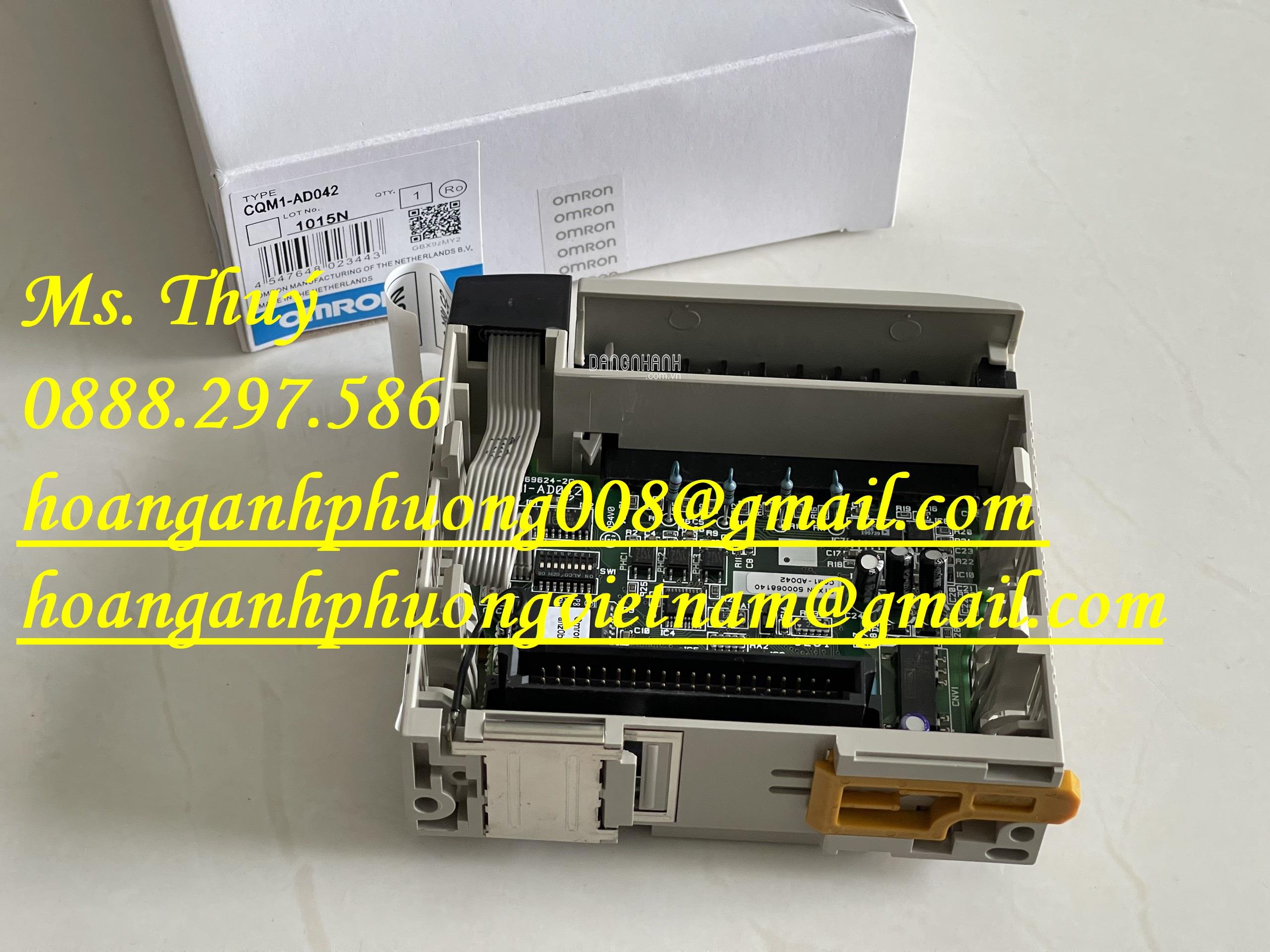 New PLC Omron CQM1-AD042 - Chính hãng, giá tốt nhất 