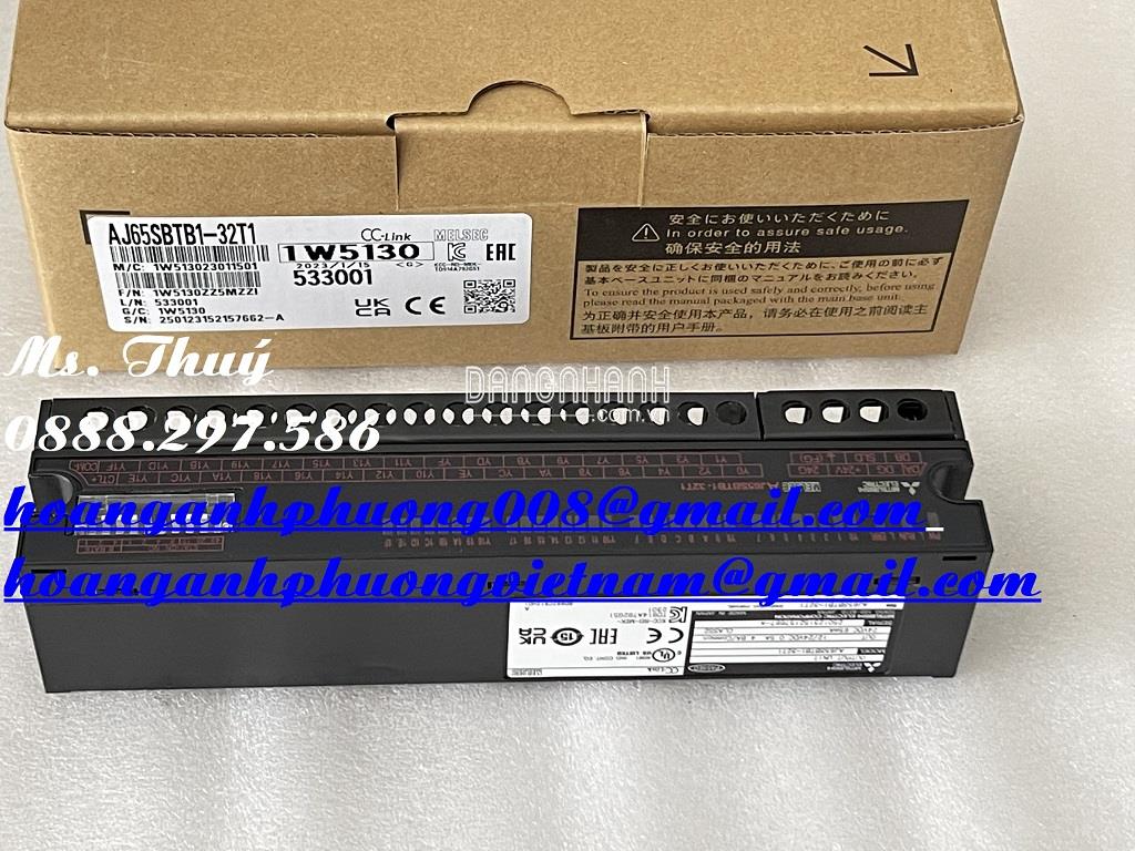 Chuyên thiết bị tự động hoá -Module AJ65SBTB1-32T1 Mitsubishi - New 100%