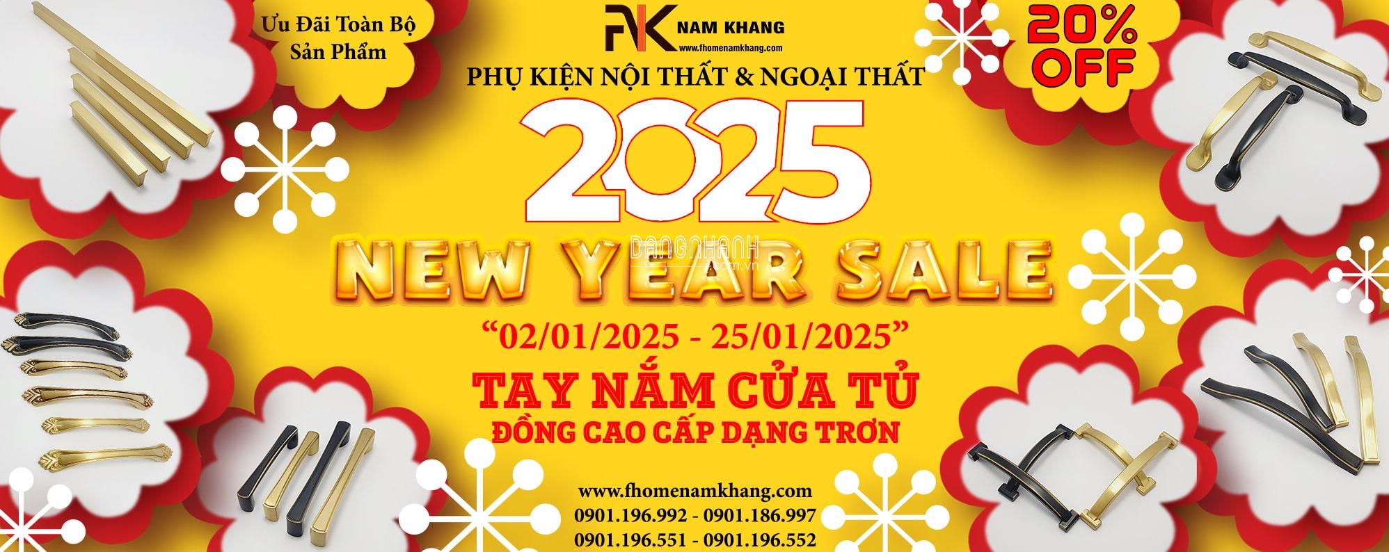 Tay nắm tủ đồng cao cấp dạng trơn | New Year Sale 20% toàn bộ sản phẩm