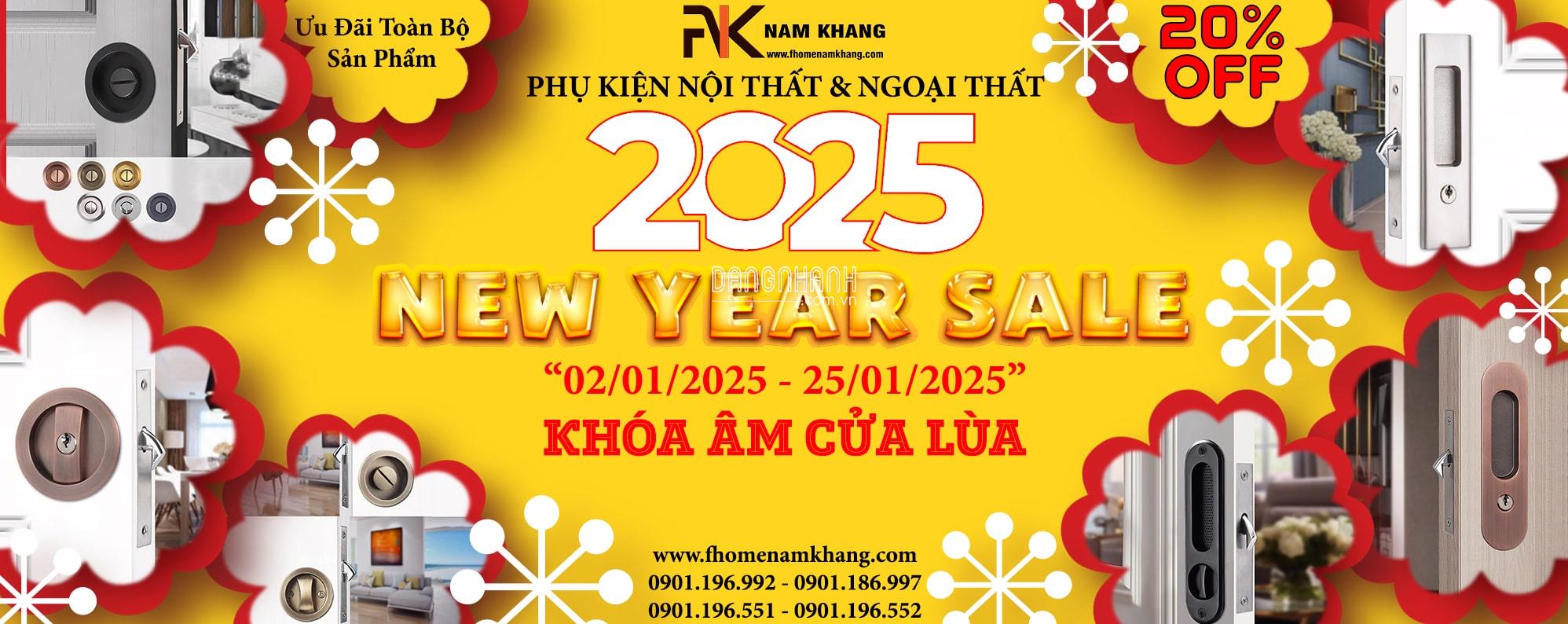 Khóa âm cửa lùa | New Year Sale 20% cho tất cả sản phẩm