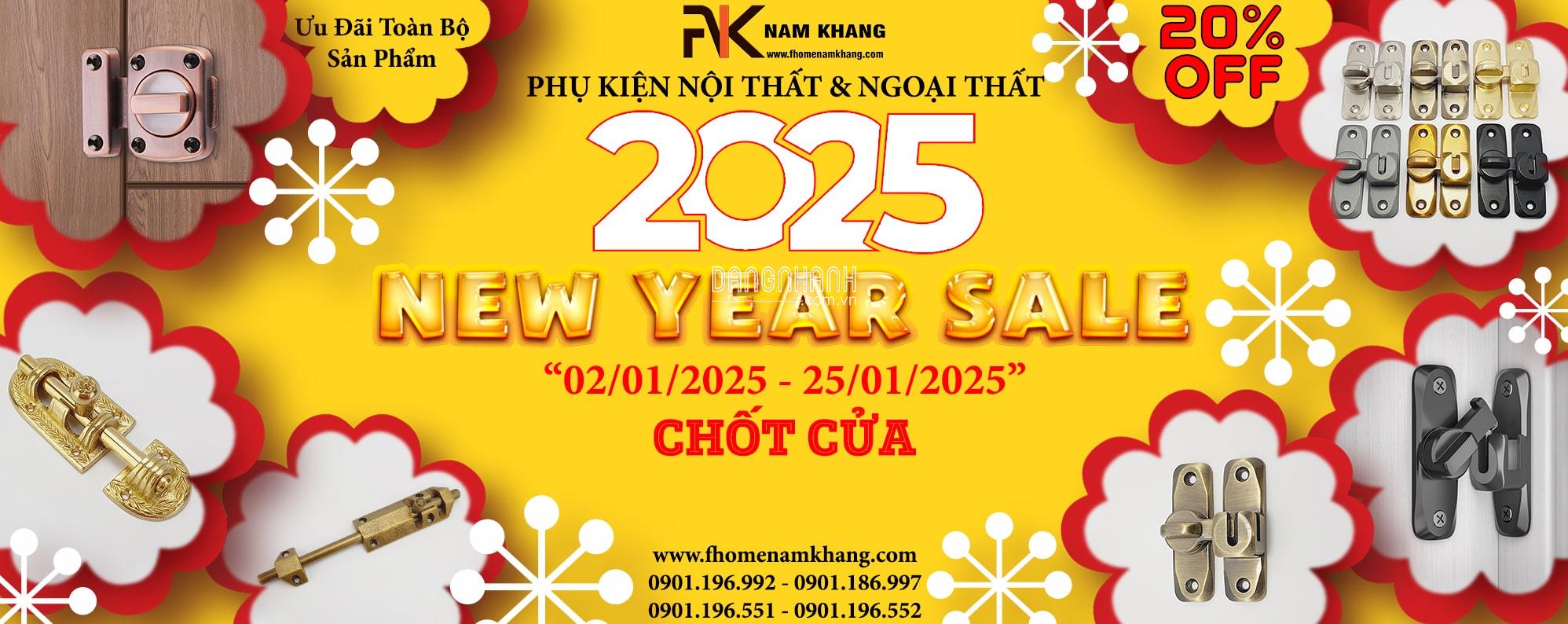 Chốt cửa cao cấp | New Year Sale 20% cho tất cả sản phẩm