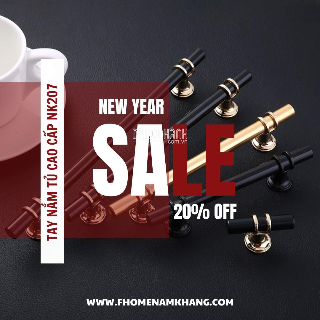 Tay nắm tủ cao cấp NK207 | New Year Sale 20% tất cả sản phẩm