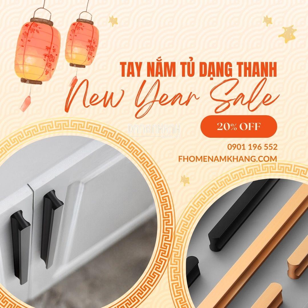 Tay nắm tủ dạng thanh | New Year Sale 20% tất cả sản phẩm