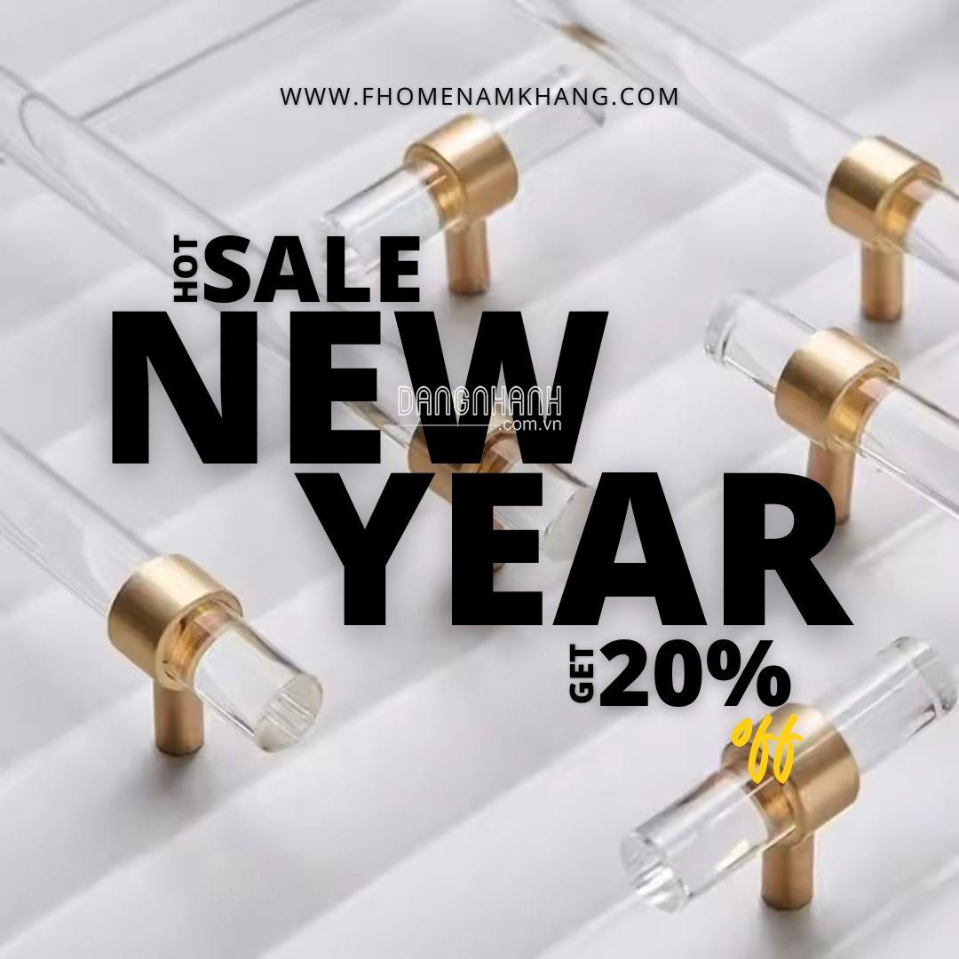 Tay nắm tủ cao cấp NK465T | New Year Sale 20% tất cả sản phẩm