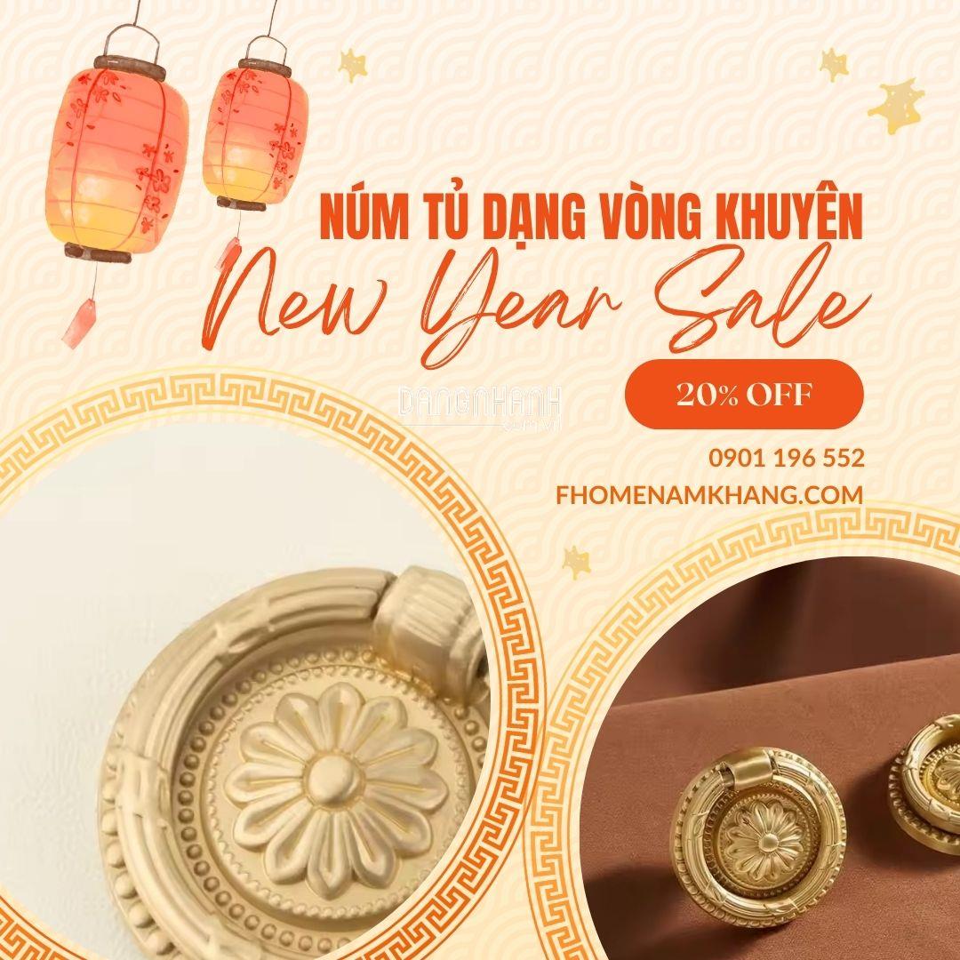 Núm tủ dạng vòng khuyên | New Year Sale 20% tất cả sản phẩm