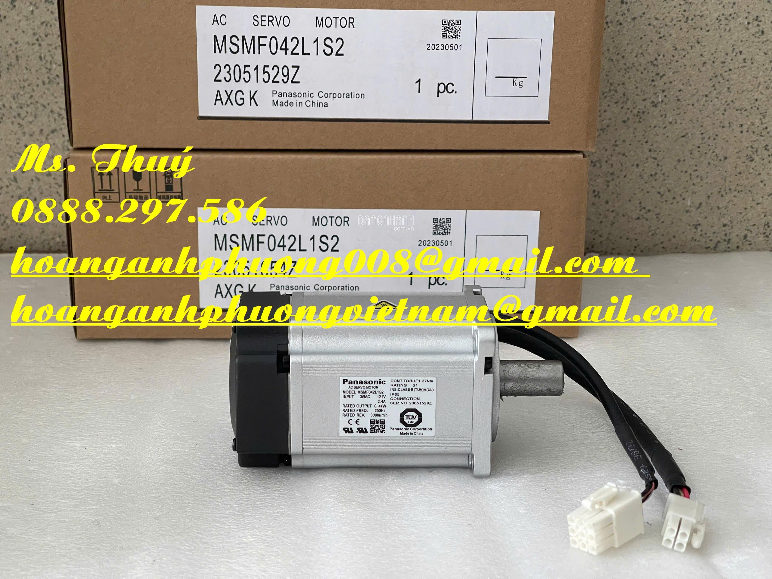 Panasonic MSMF042L1S2 - Servo motor giá tốt tại Bình Dương