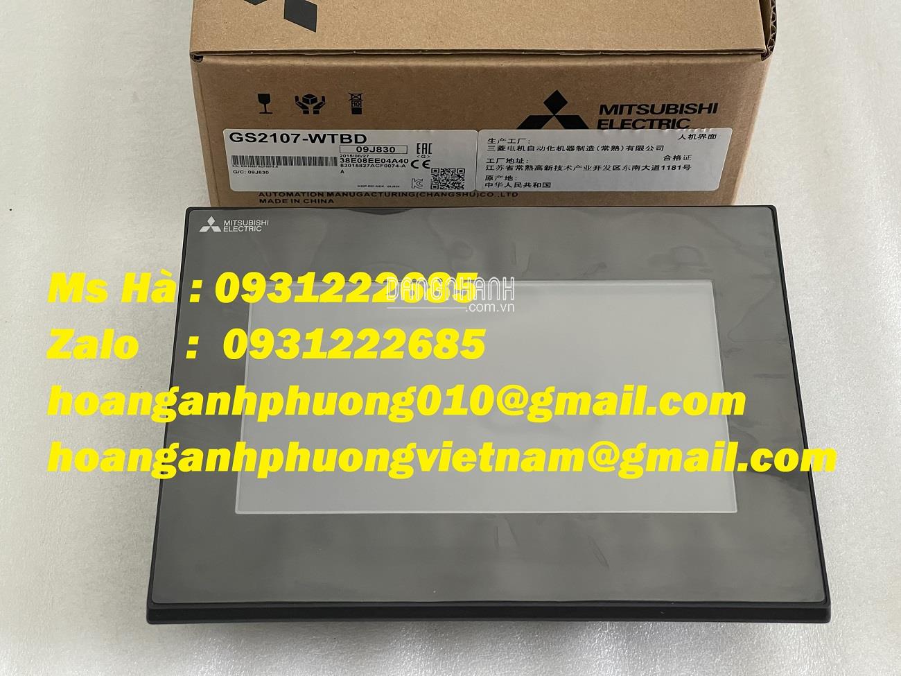 Mitsubishi - HMI GS2107-WTBD bán tại Hoàng Anh Phương 