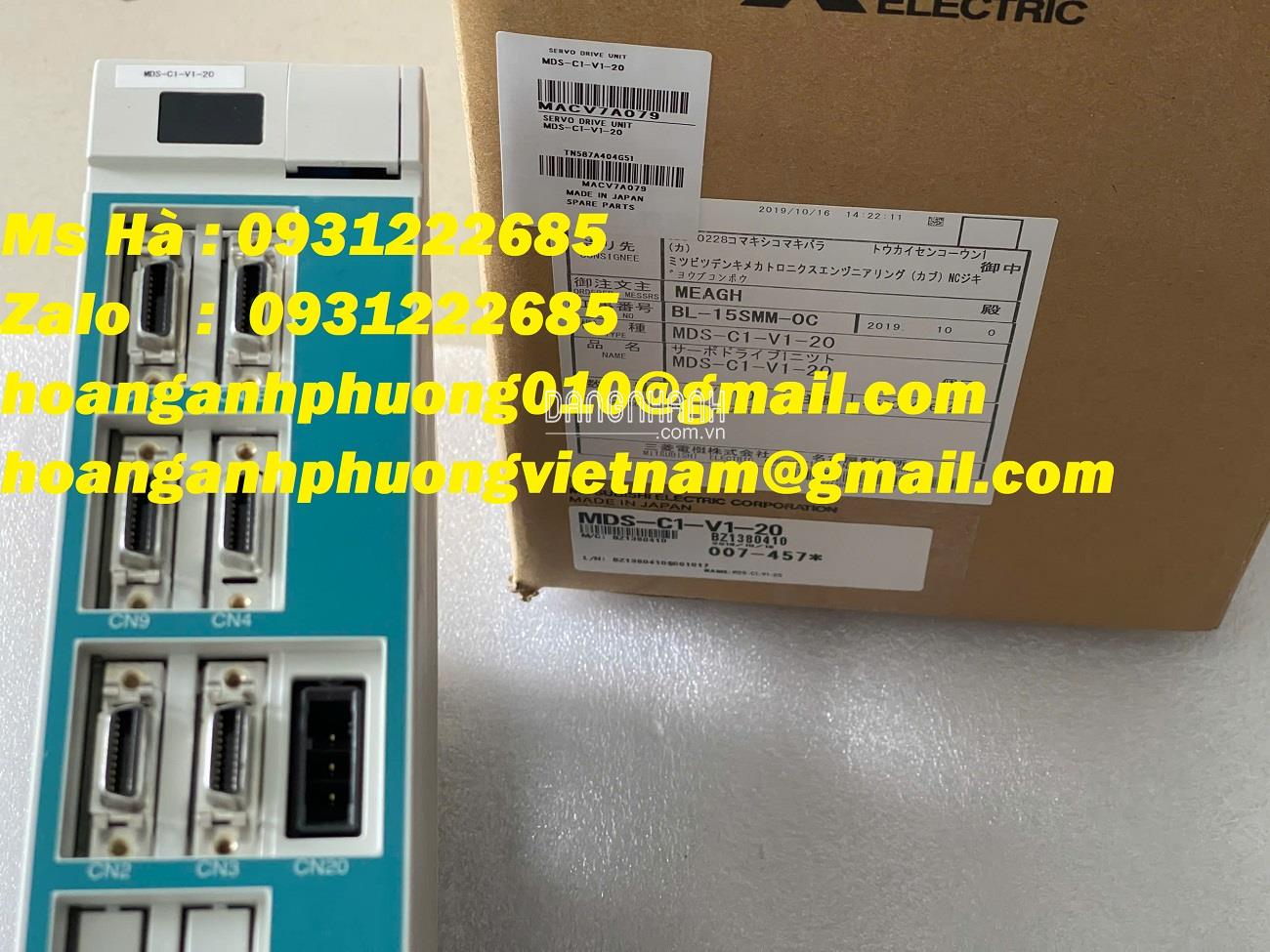 Driver servo MDS-C1 series MDS-C1-V1-20 mitsubishi 2kw