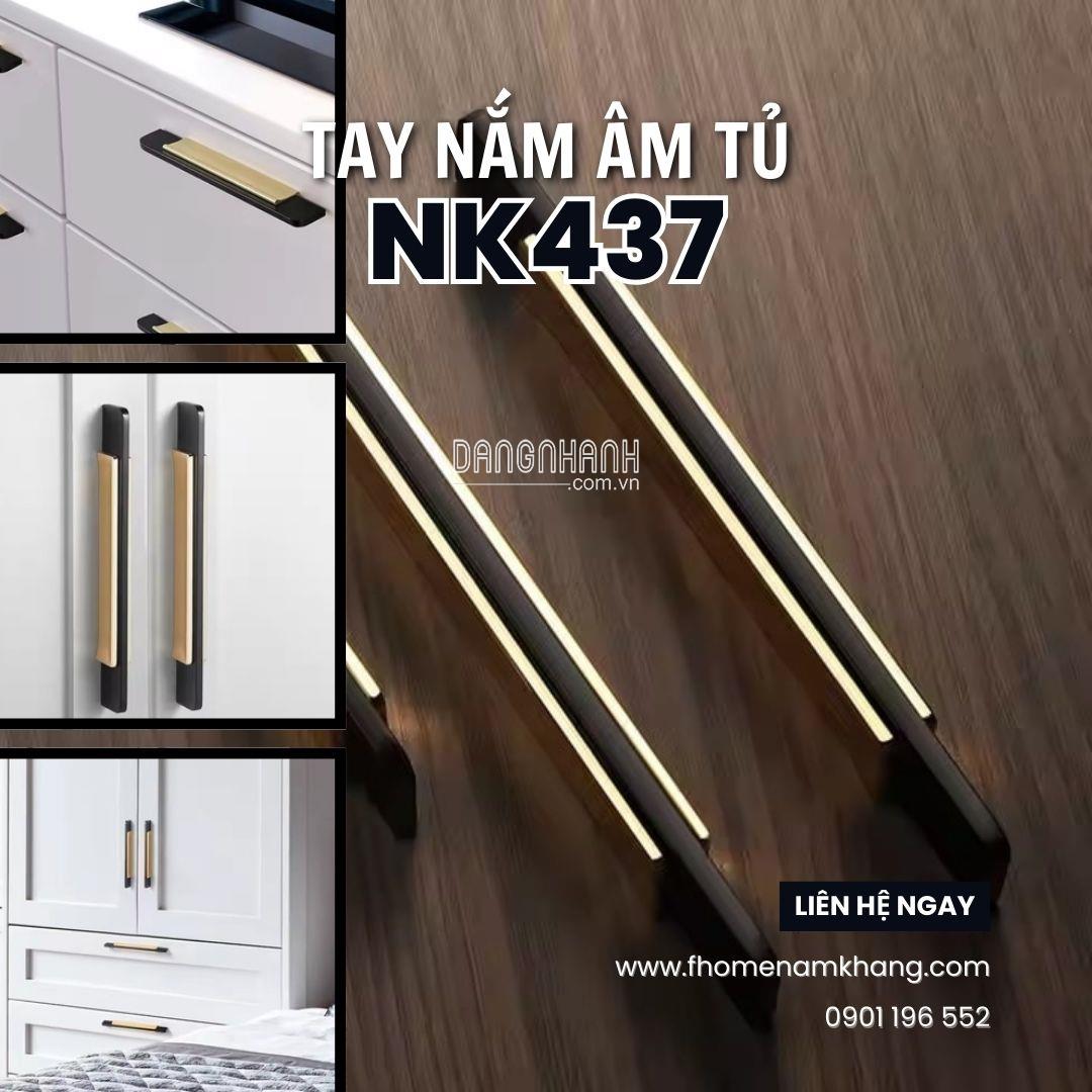 Tay nắm tủ phối màu hiện đại NK437 | Zalo 0901 196 552