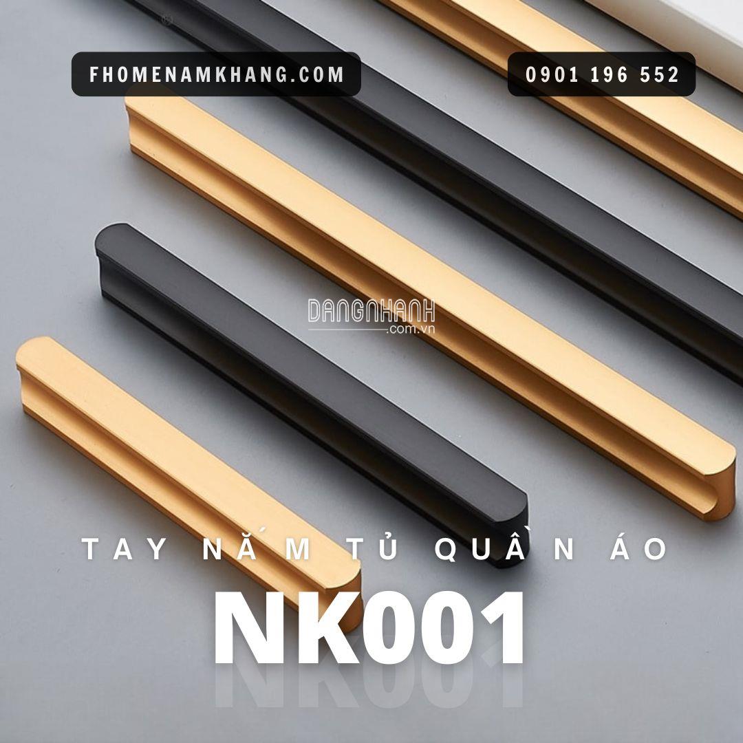 Tay nắm cửa tủ quần áo thanh dài NK001 | Zalo 0901 196 552