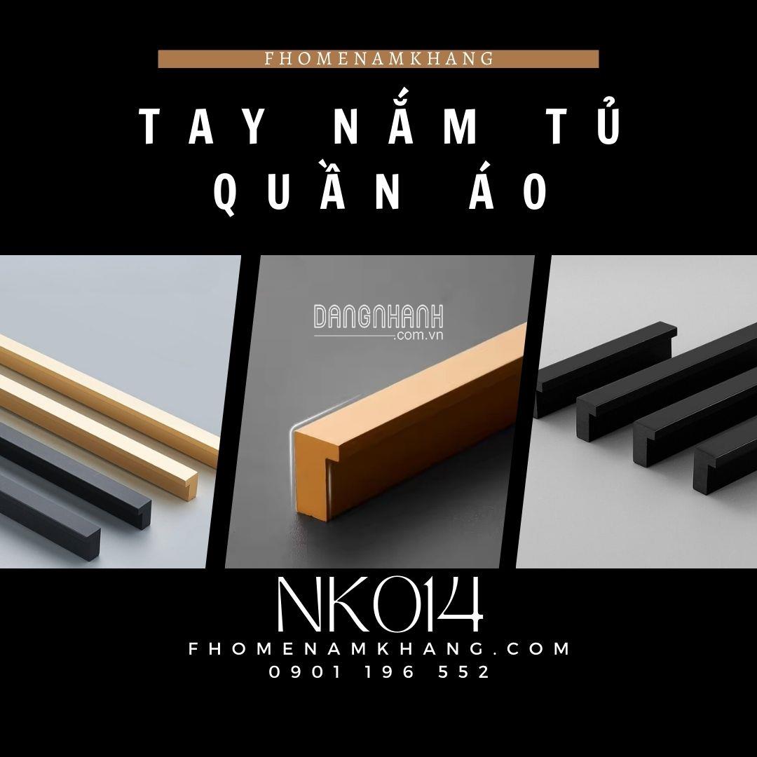 Tay nắm tủ quần áo hợp kim cao cấp NK014 | Zalo 0901 196 552