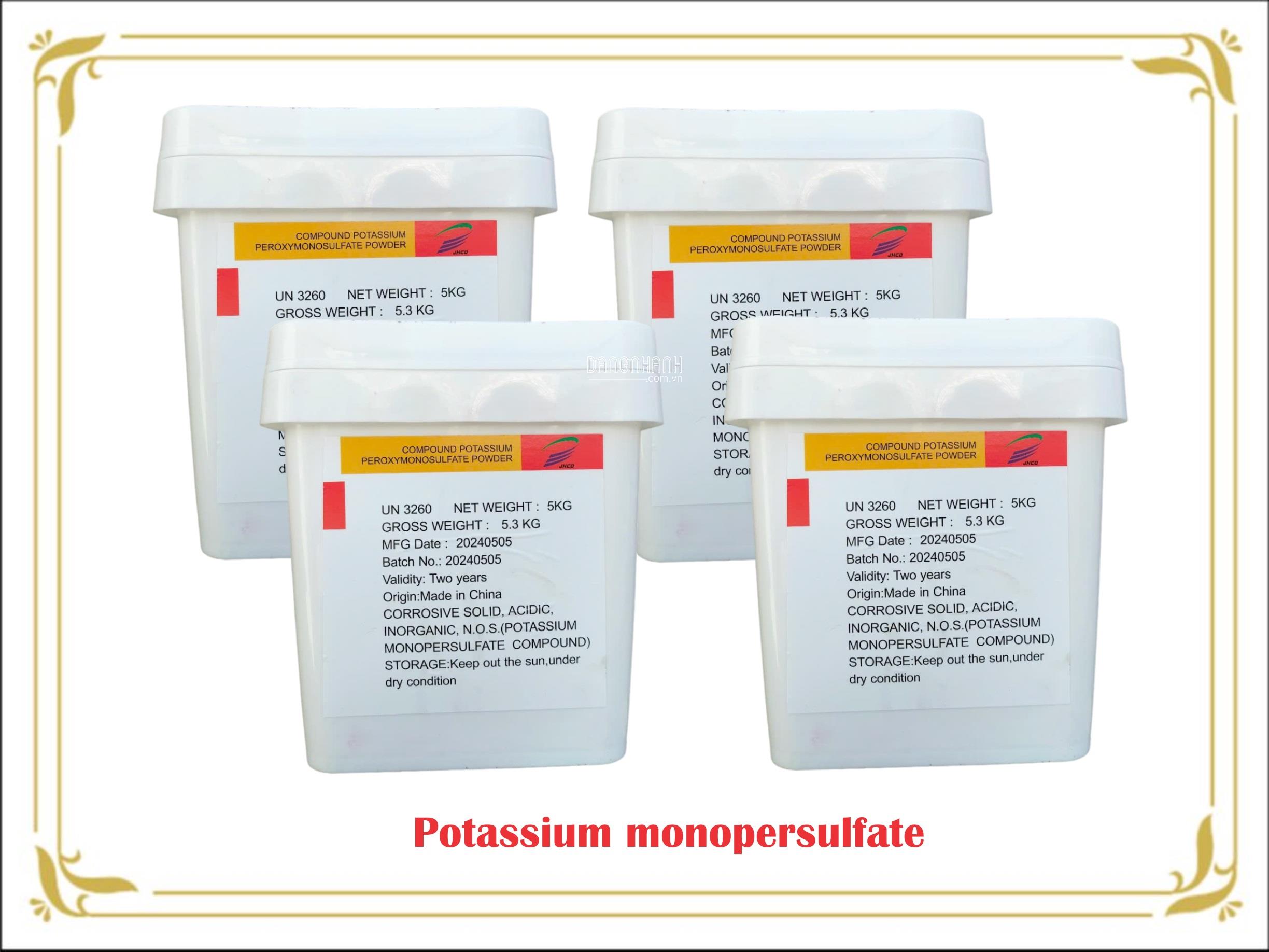 Potassium monopersulphate - Diệt khuẩn an toàn, phổ rộng