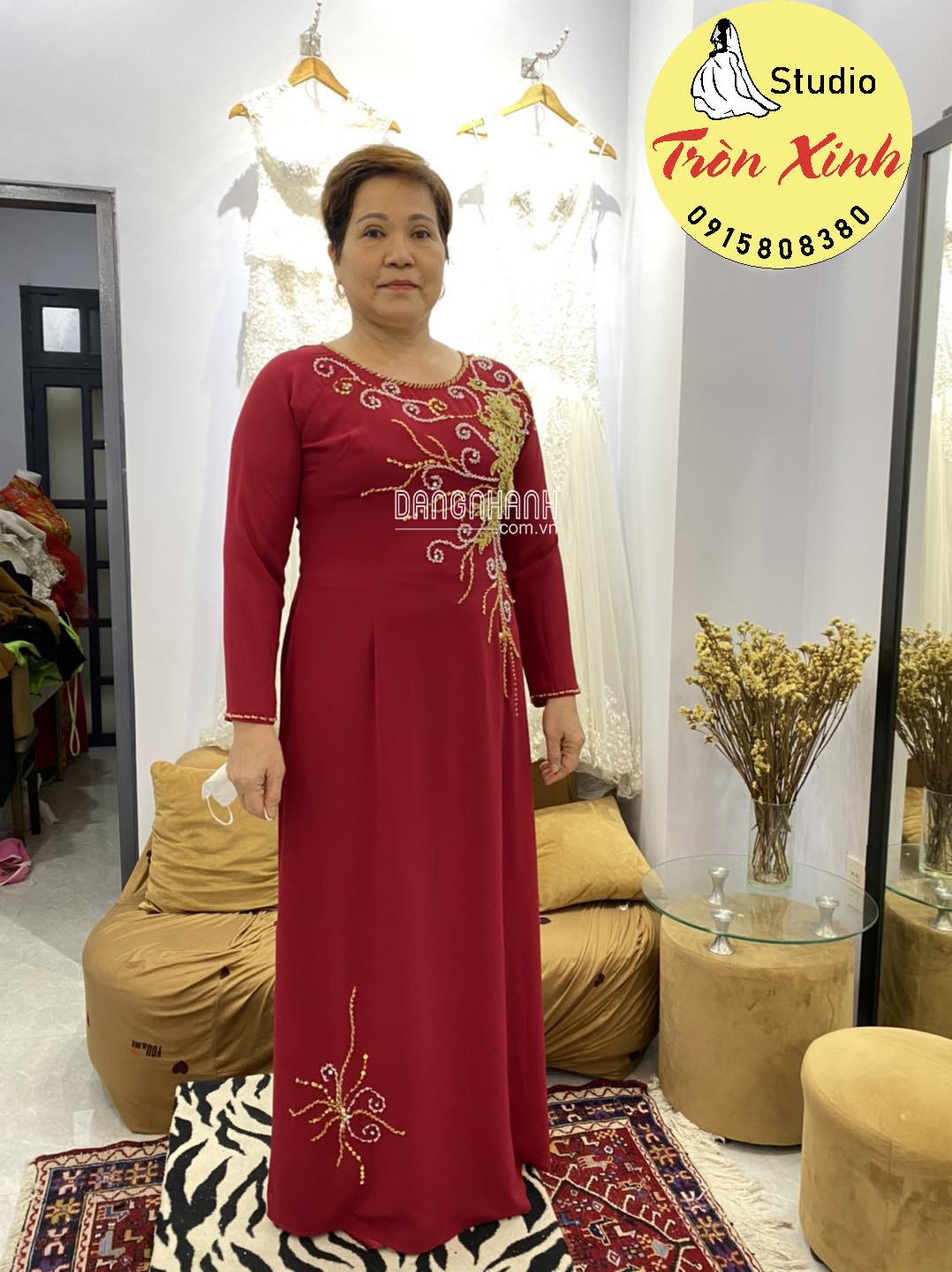 cho thuê áo dài ông bà sui Tròn Xinh