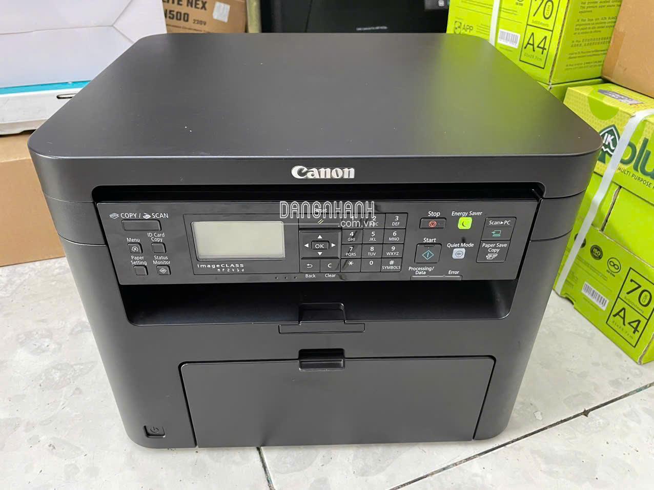 Máy in 2 mặt Canon mf241d in,copy,scan tiện lợi