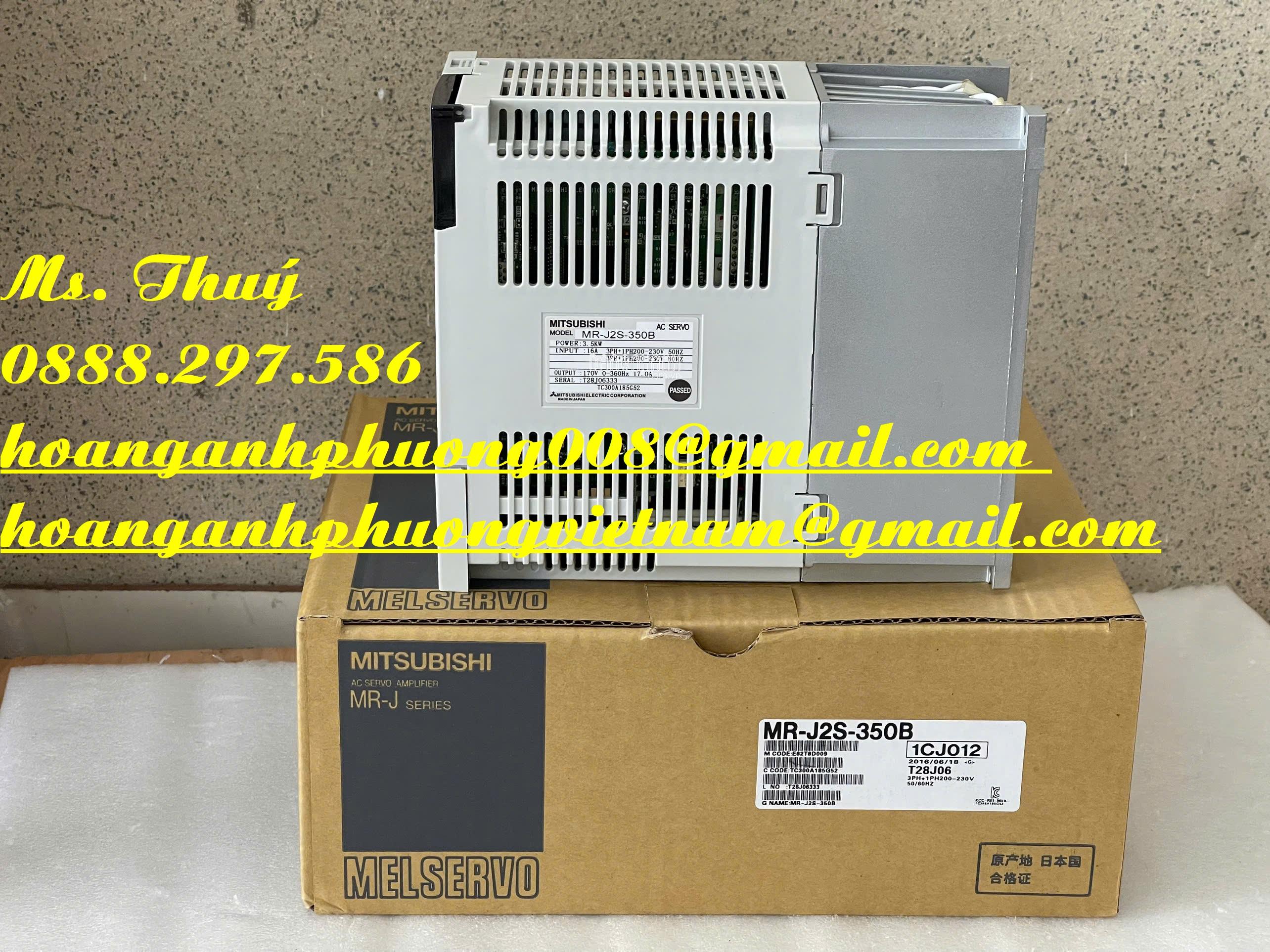 Bộ điều khiển MR-J2S-350B - Chuyên hàng Mitsubishi chính hãng, giá tốt