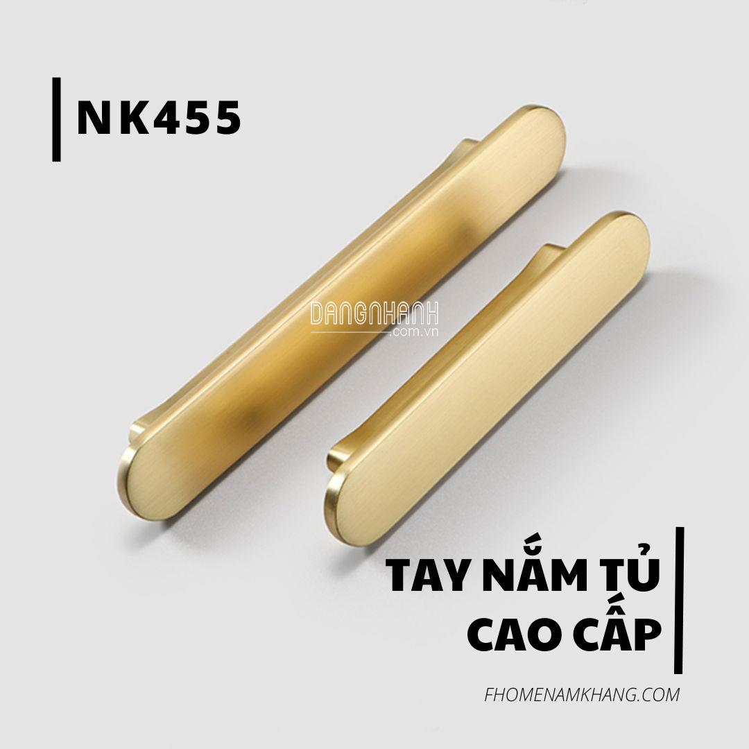 Tay nắm tủ dạng thanh bo tròn cao cấp NK455 | Zalo 0901 196 552