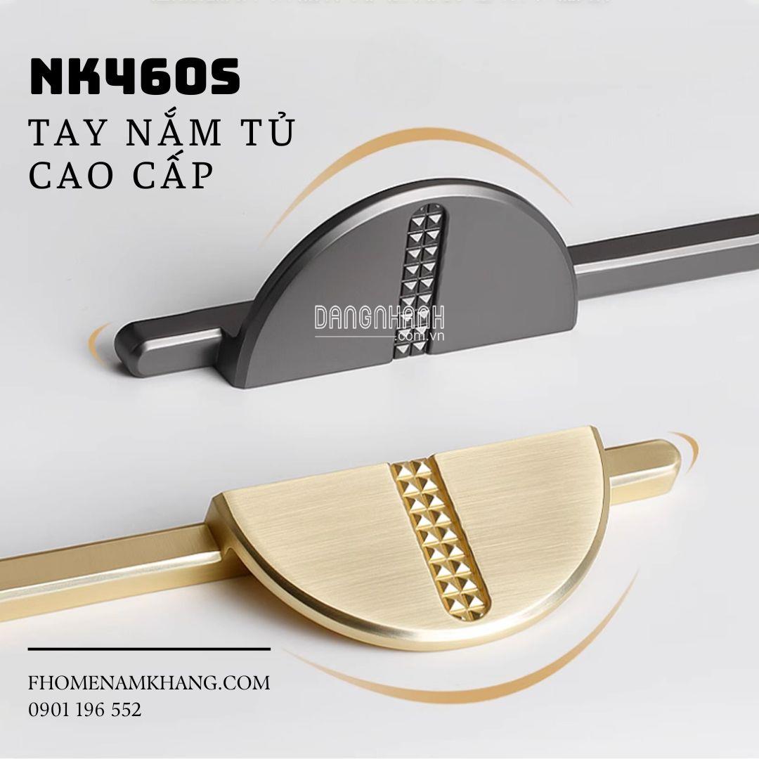 Tay nắm cửa tủ bán nguyệt cao cấp NK460S | Zalo 0901 196 552