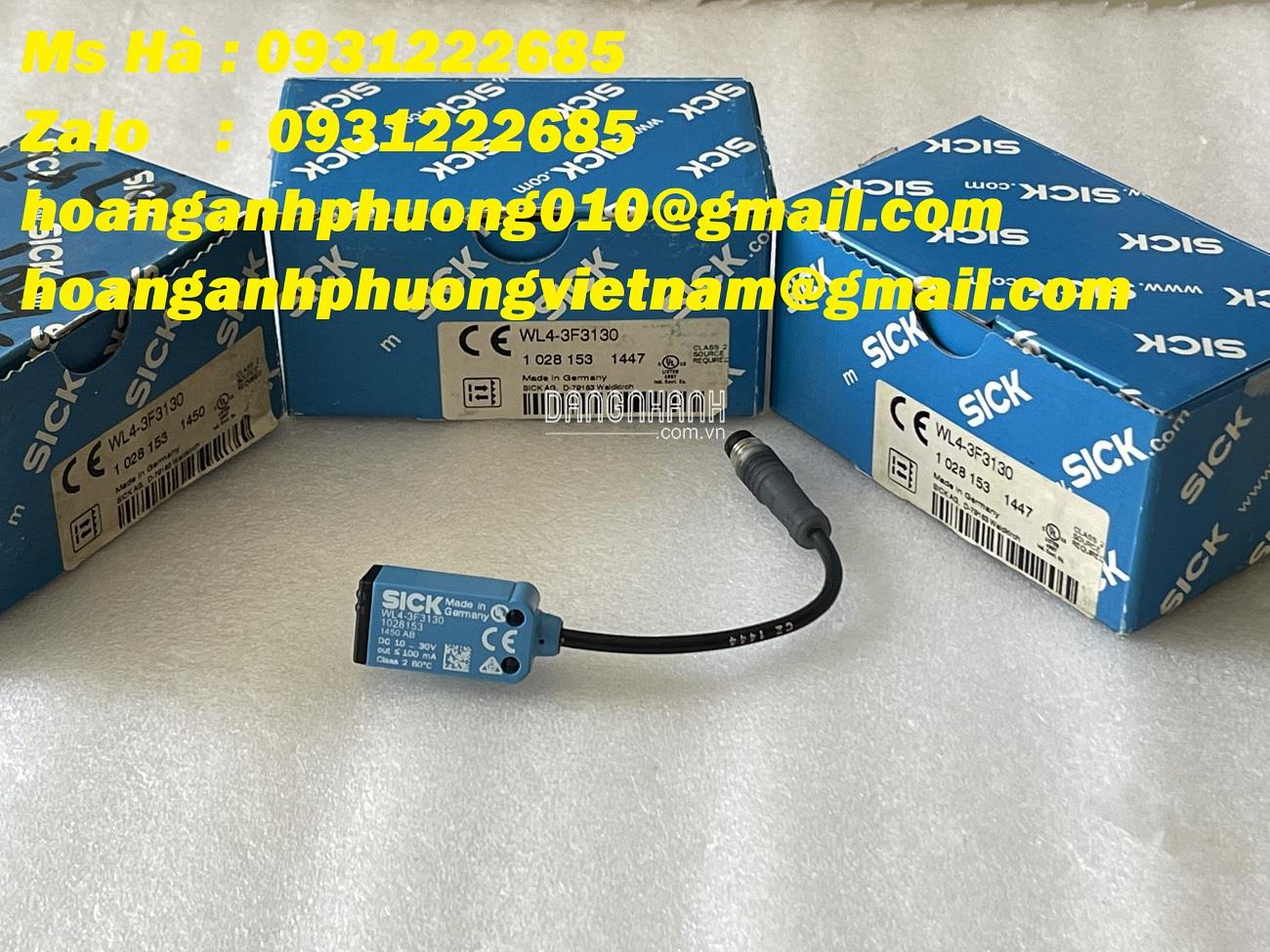 Đặt hàng nhanh chóng - Cảm biến quang điện WL4-3F3130 Sick 
