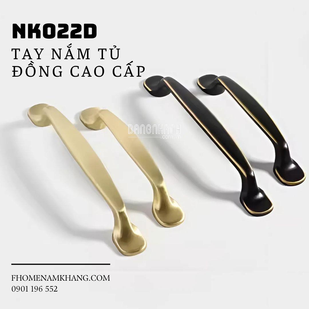 Tay nắm tủ đồng trơn hiện đại NK022D | Zalo 0901 196 552