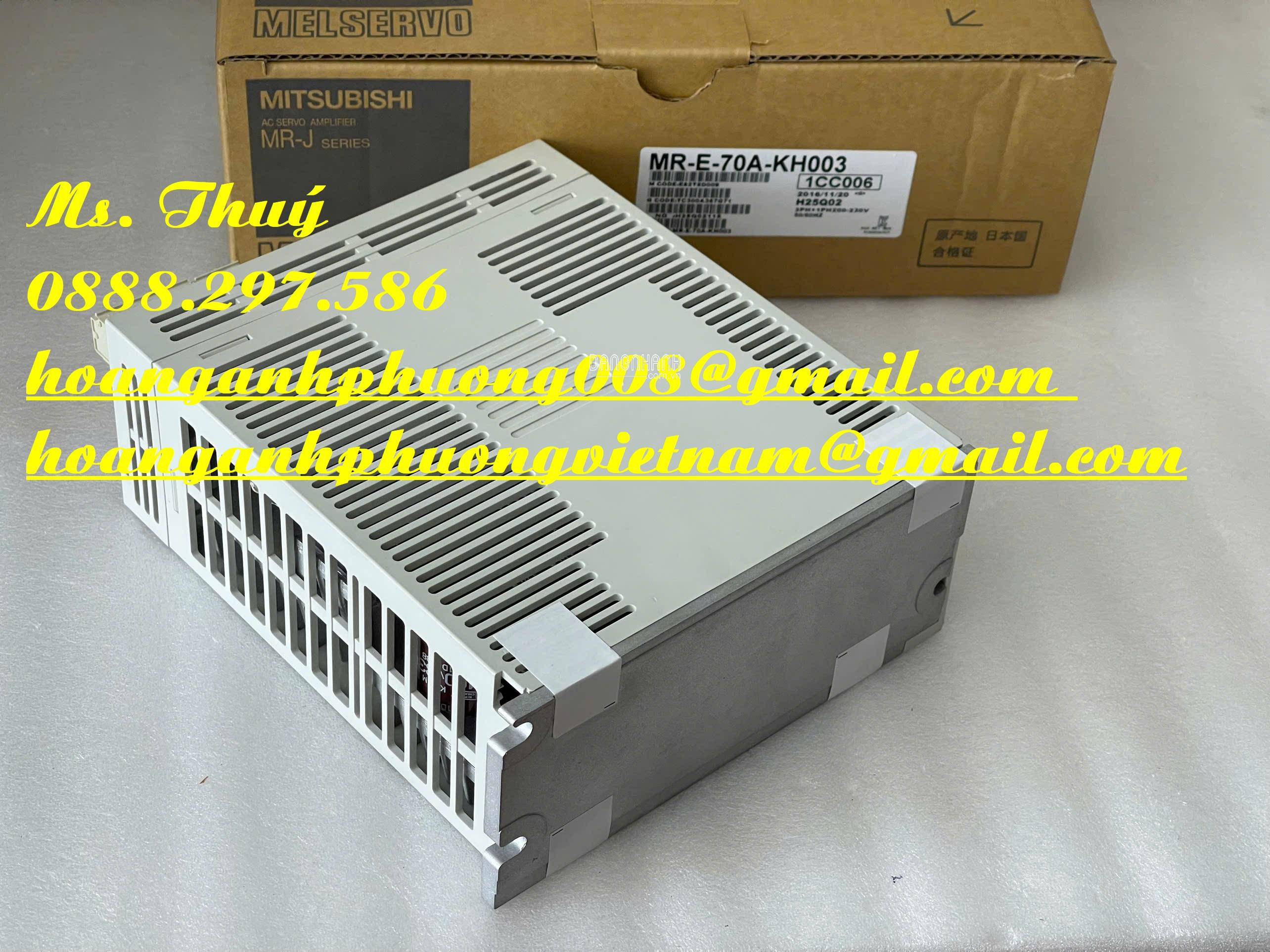 Bộ điều khiển động cơ servo MR-E-70A-KH003 - Hoàng Anh Phương