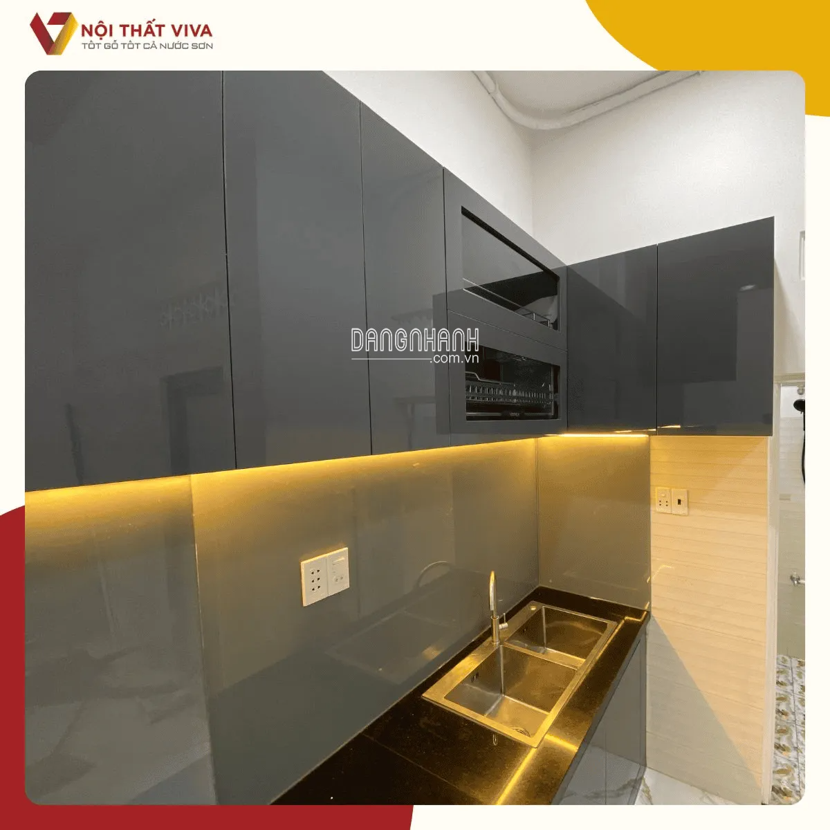 Tủ Bếp Acrylic - Kênh dogoviet.vn 