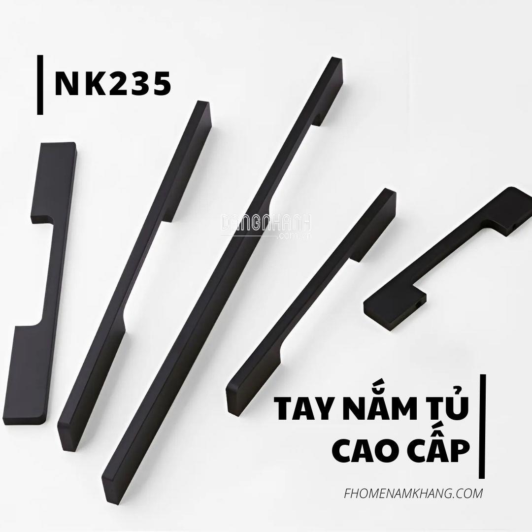 Tay nắm tủ hợp kim dạng thanh cao cấp NK235 | Zalo 0901 196 552