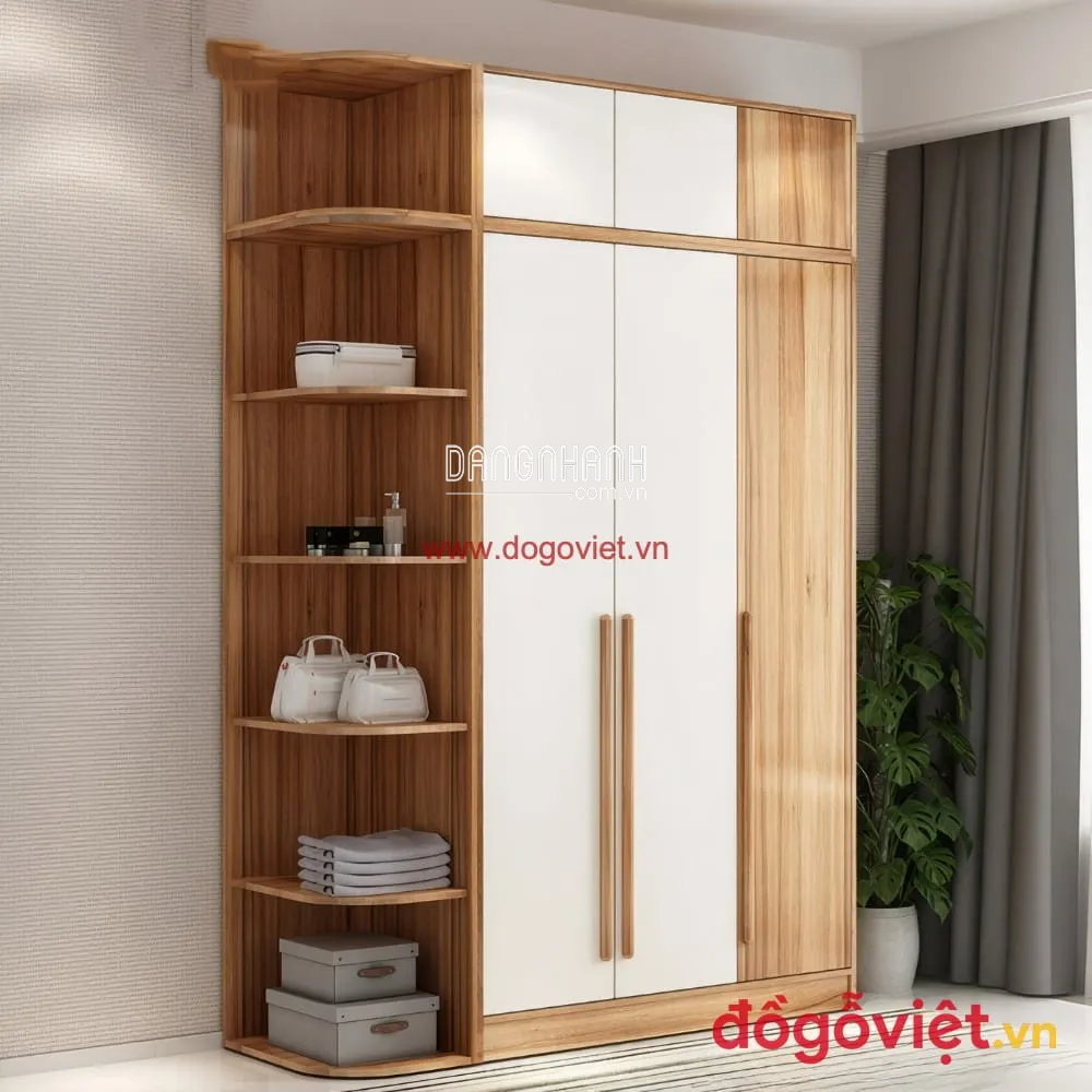 Tủ Quần Áo Gỗ Công Nghiệp - Kênh dogoviet.vn 