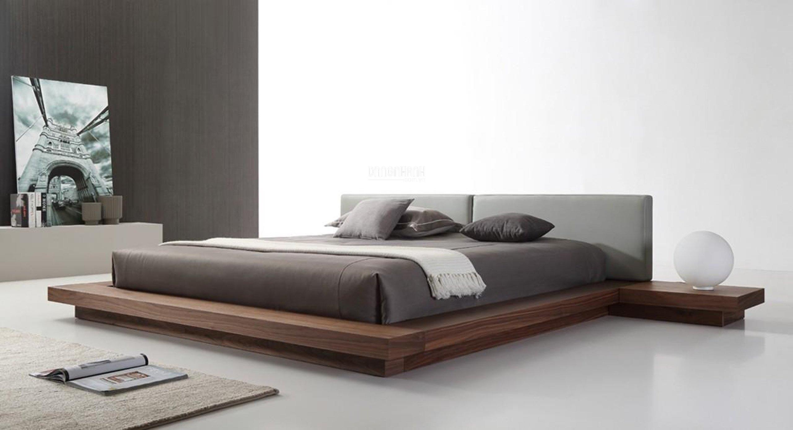Điểm danh loạt giường ngủ kiểu Nhật 1m8 đáng sở hữu