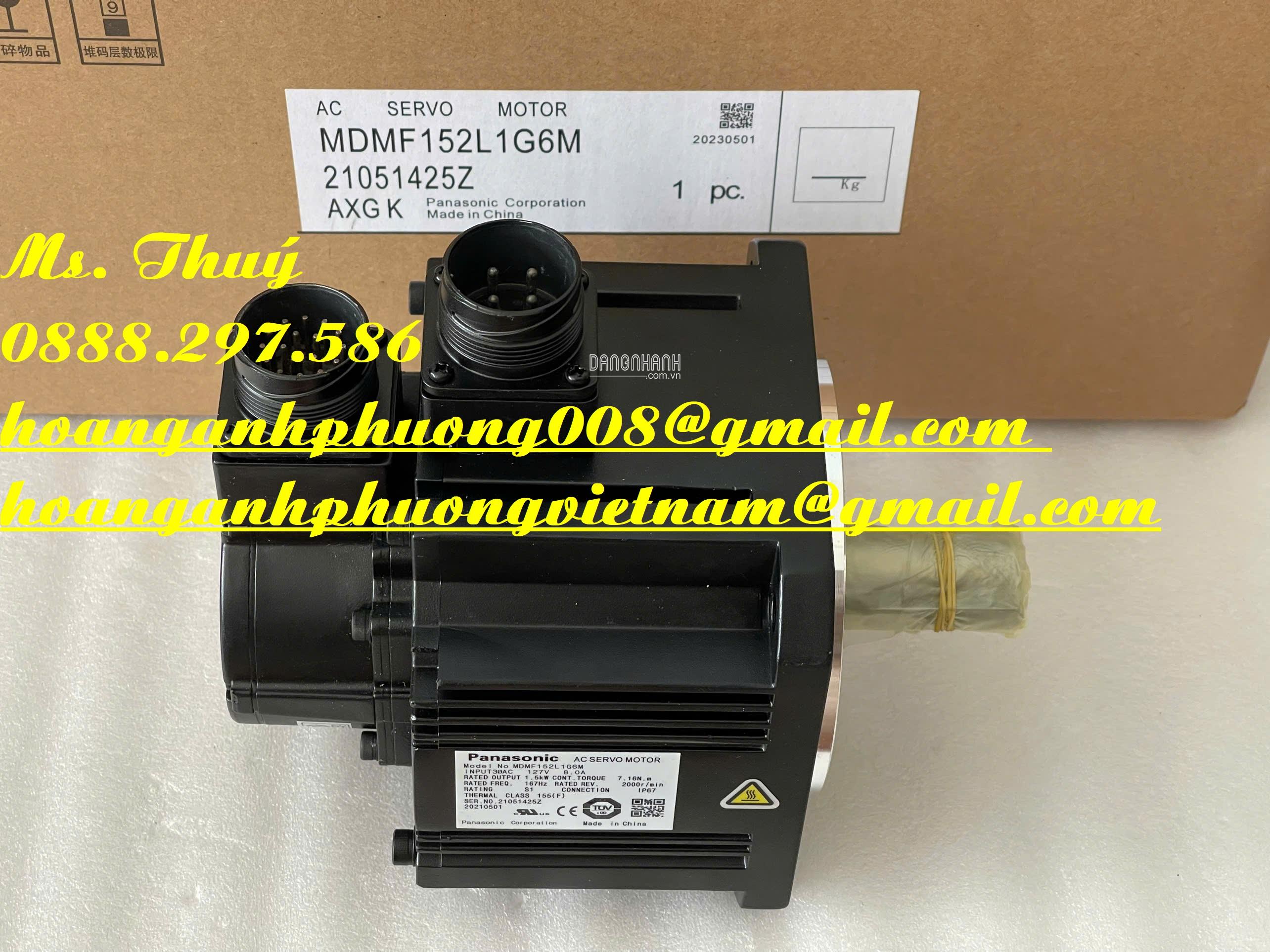 Chuyên hàng chính hãng - Động cơ Panasonic MDMF152L1G6M