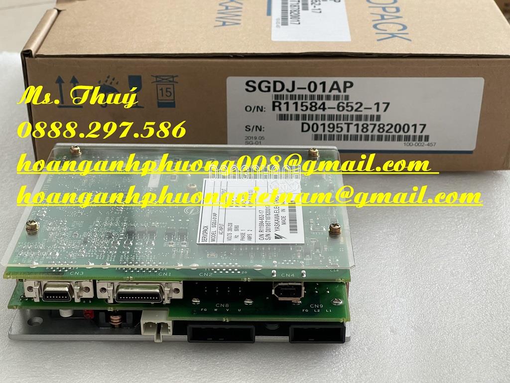 Bộ điều khiển mới - Yaskawa SGDJ-01AP - Cty Hoàng Anh Phương