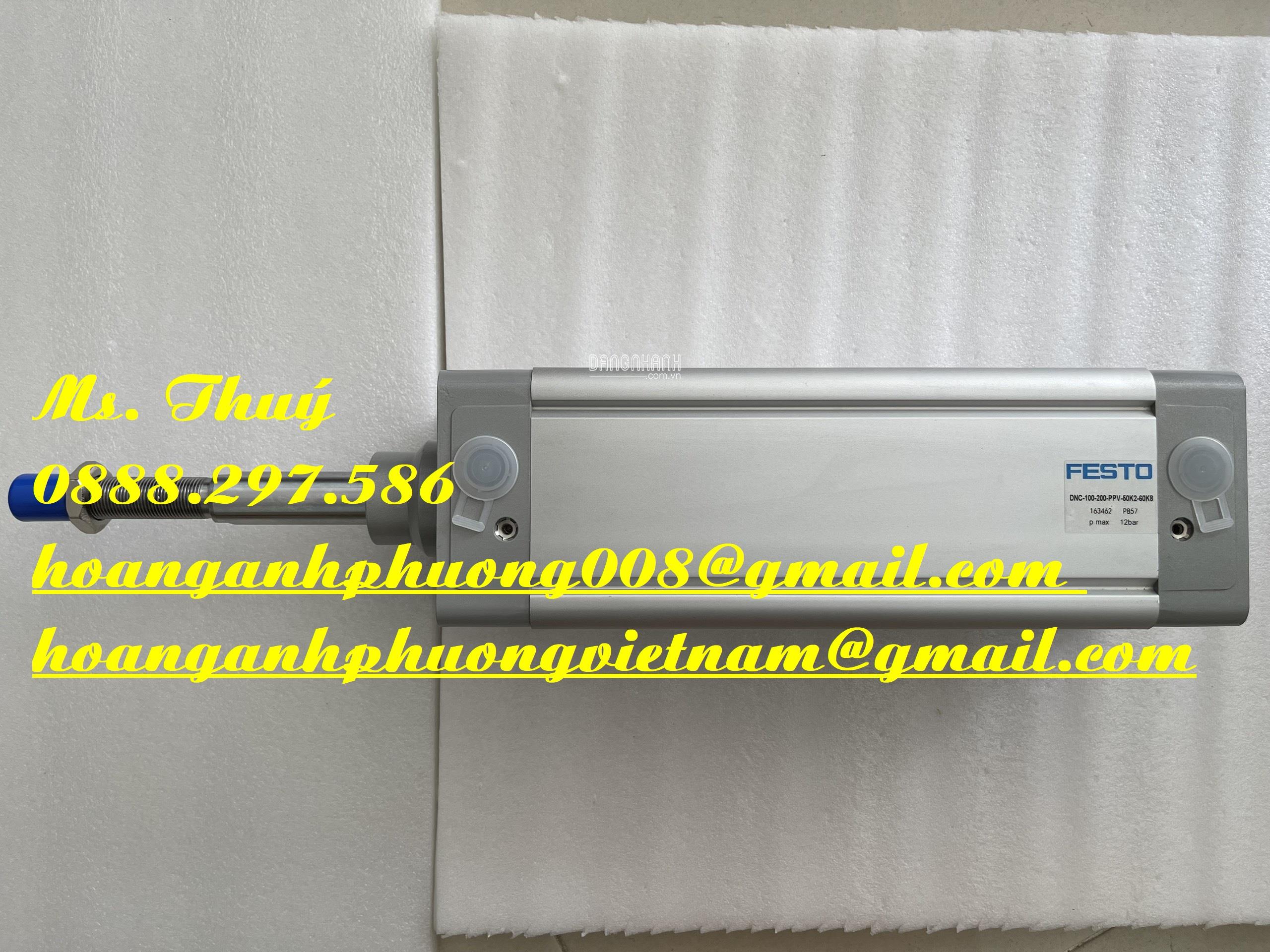 Festo nhập khẩu - Xy lanh DNC-100-200-PPV-50K2-60K8