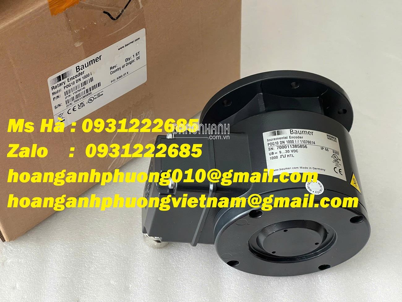 Baumer POG10 DN 1000 I - Bộ mã hóa encoder - giải pháp tối ưu 