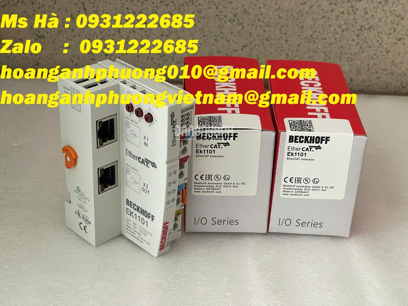 EK1101 | Bộ ghép nối etherCAT beckhoff có công tắc ID