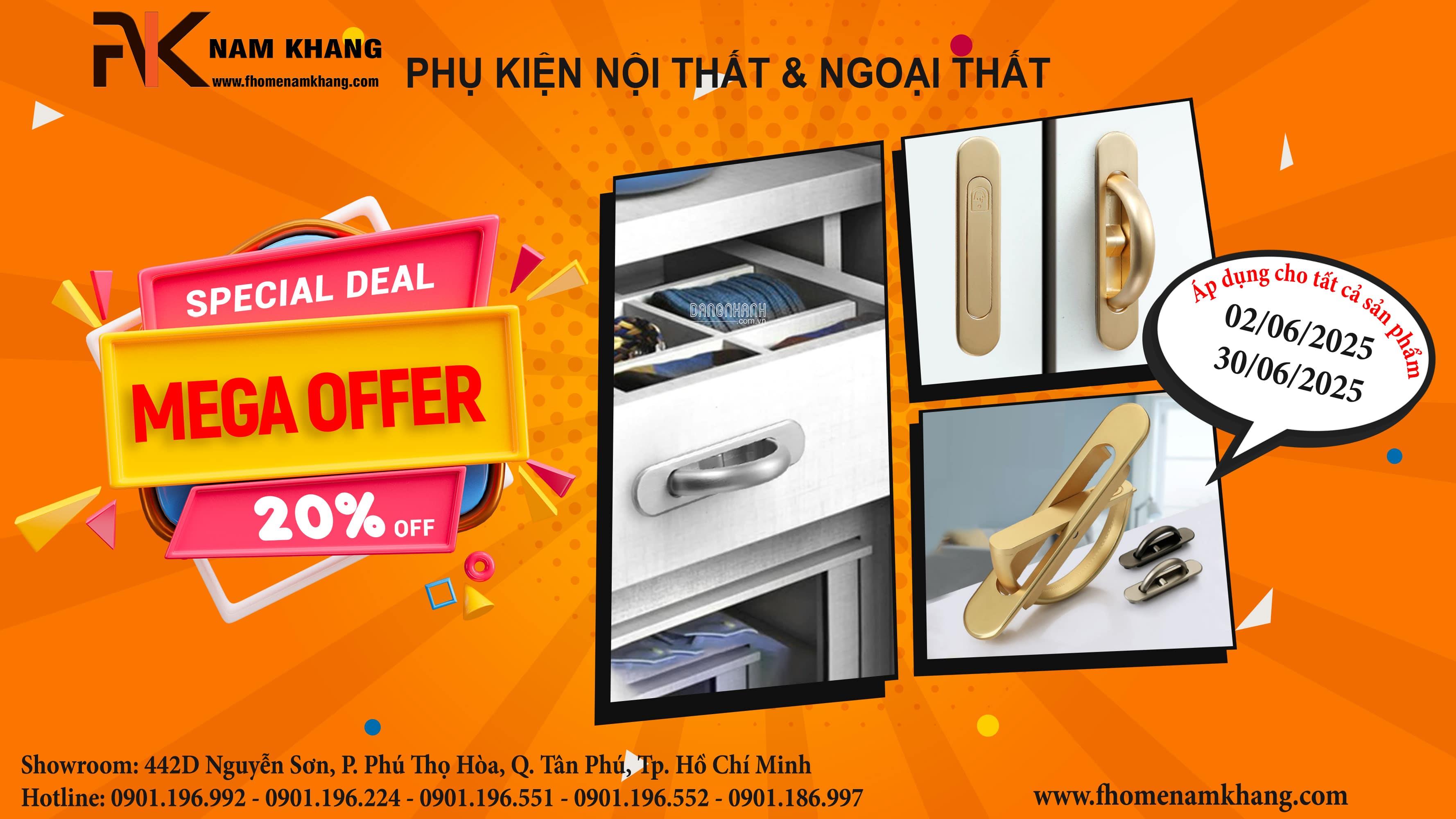 Bùng nổ ưu đãi – Mừng sinh nhật FHOMENAMKHANG