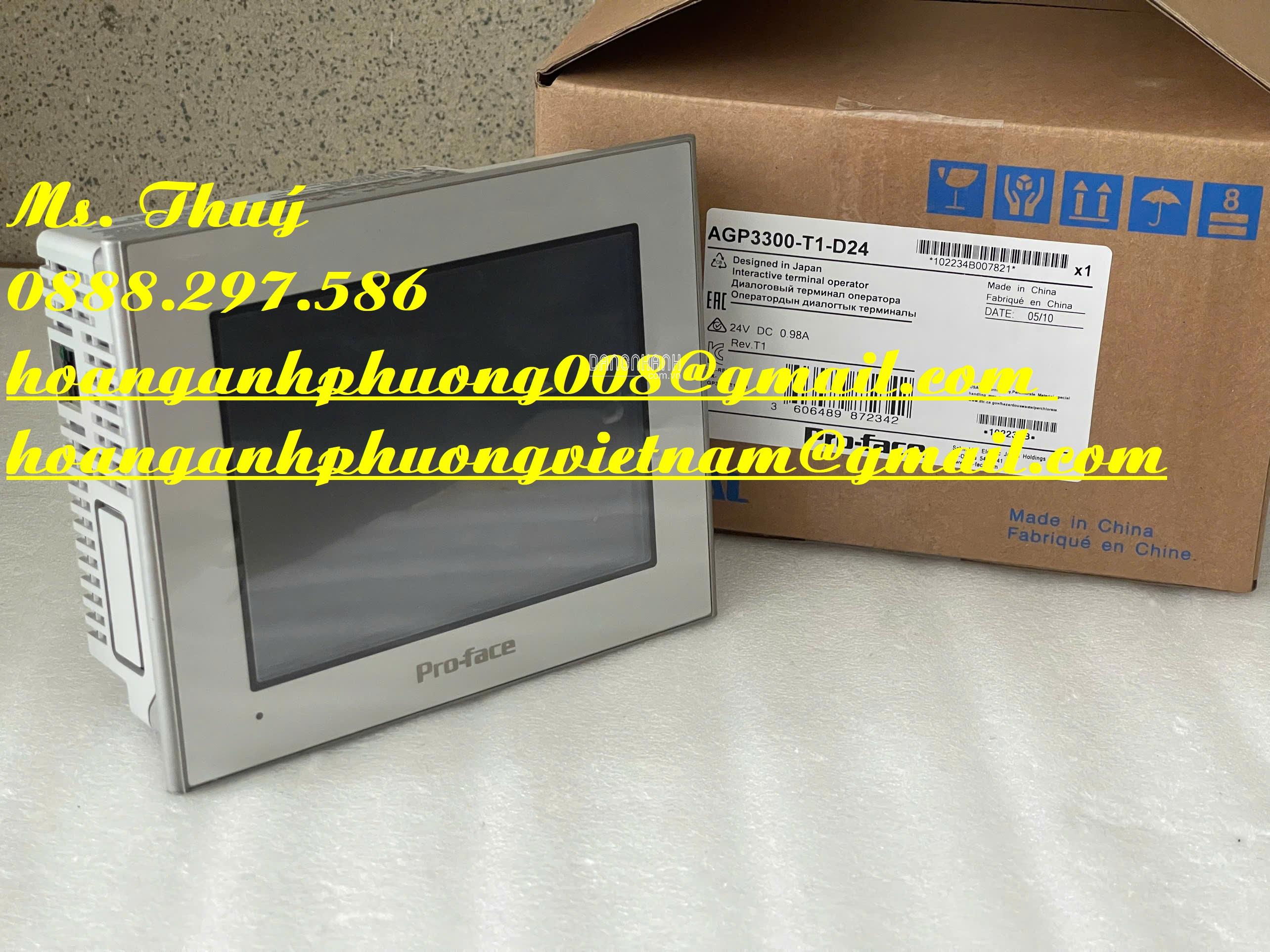 Proface AGP3300-T1-D24 - Màn hình cảm ứng chính hãng - Mới 100%