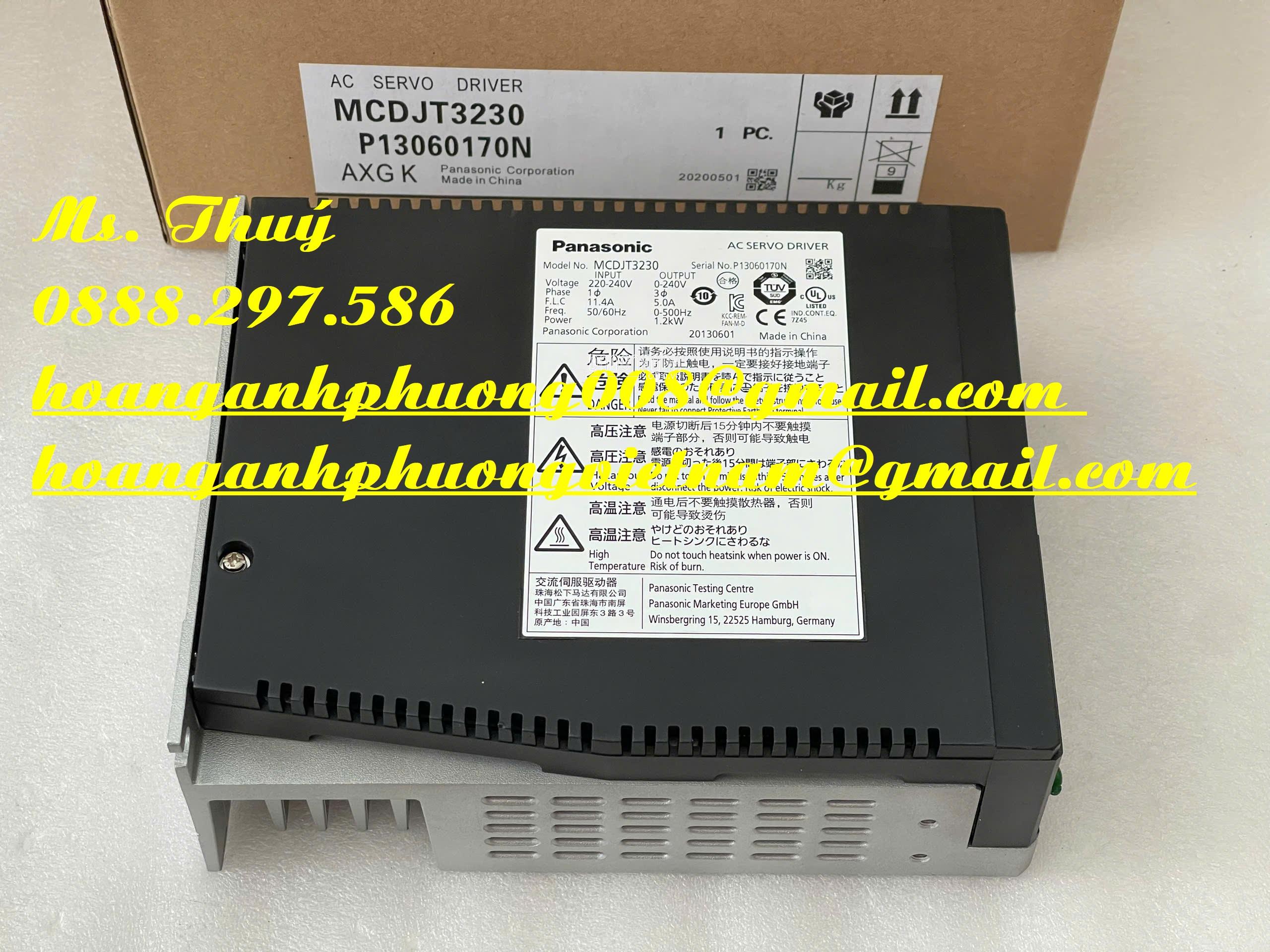 Panasonic MCDJT3230 - Chuyên thiết bị công nghiệp nhập khẩu