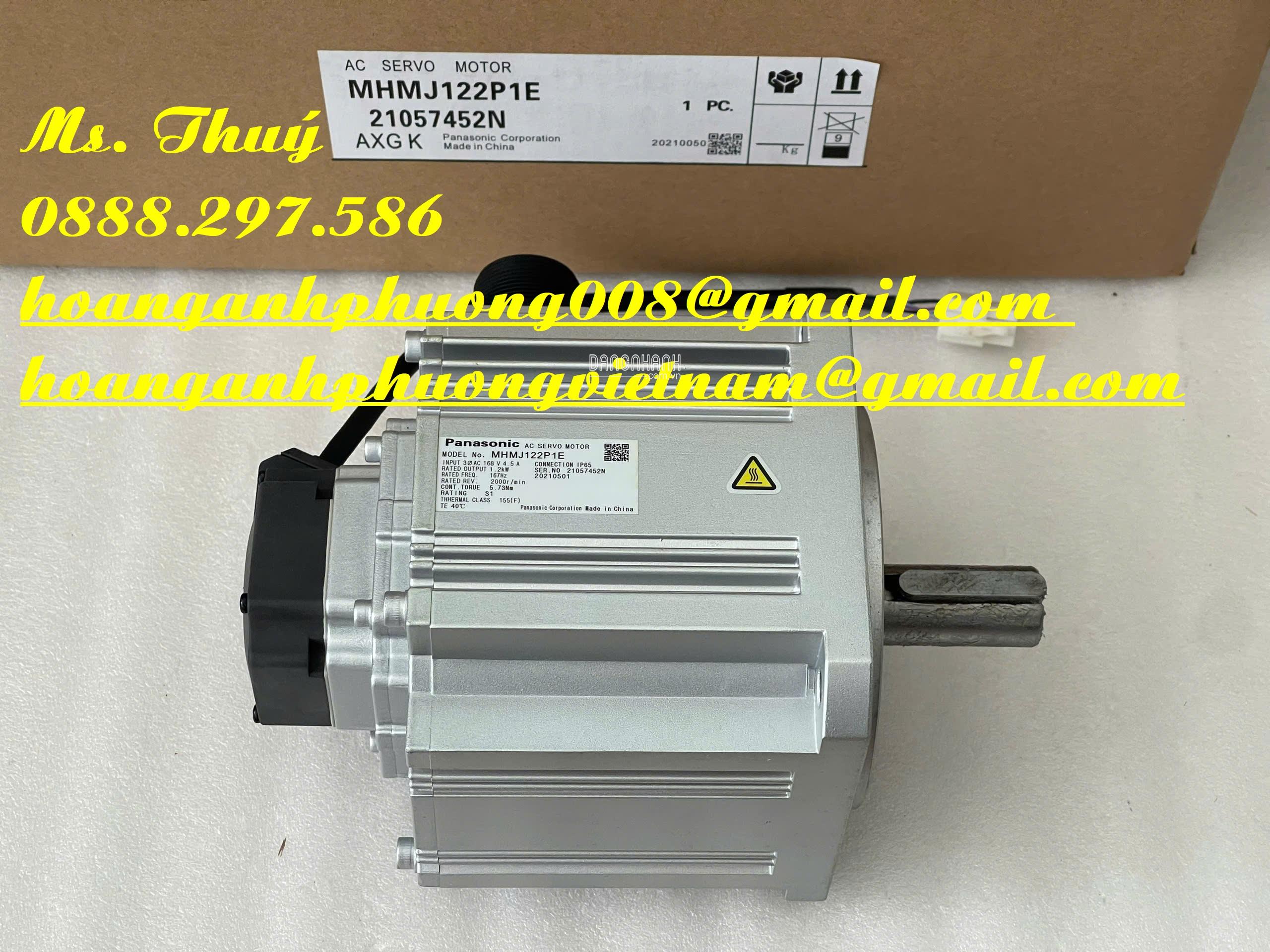 MHMJ122P1E - Động cơ Servo chính hãng Panasonic - Cao Cấp