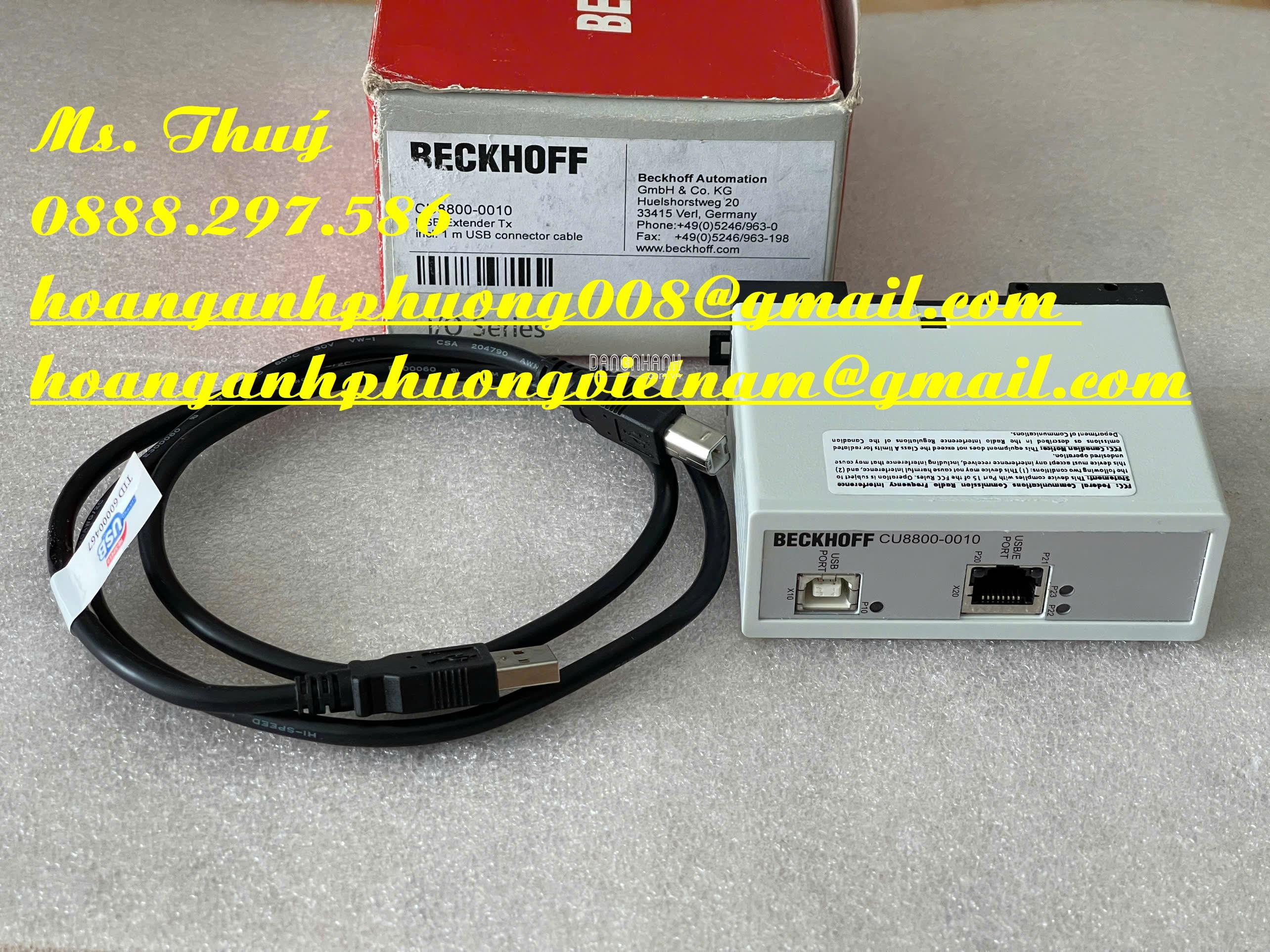 Beckhoff CU8800-0010 - Bộ điều khiển chất lượng - Mới 100%
