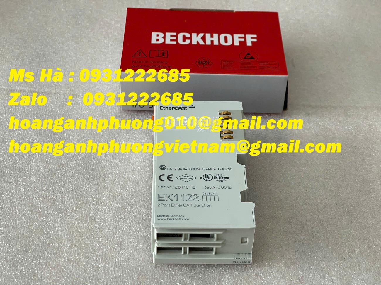 Beckhoff - Mô đun kết nối EK1122 - nhập khẩu - giá tốt 